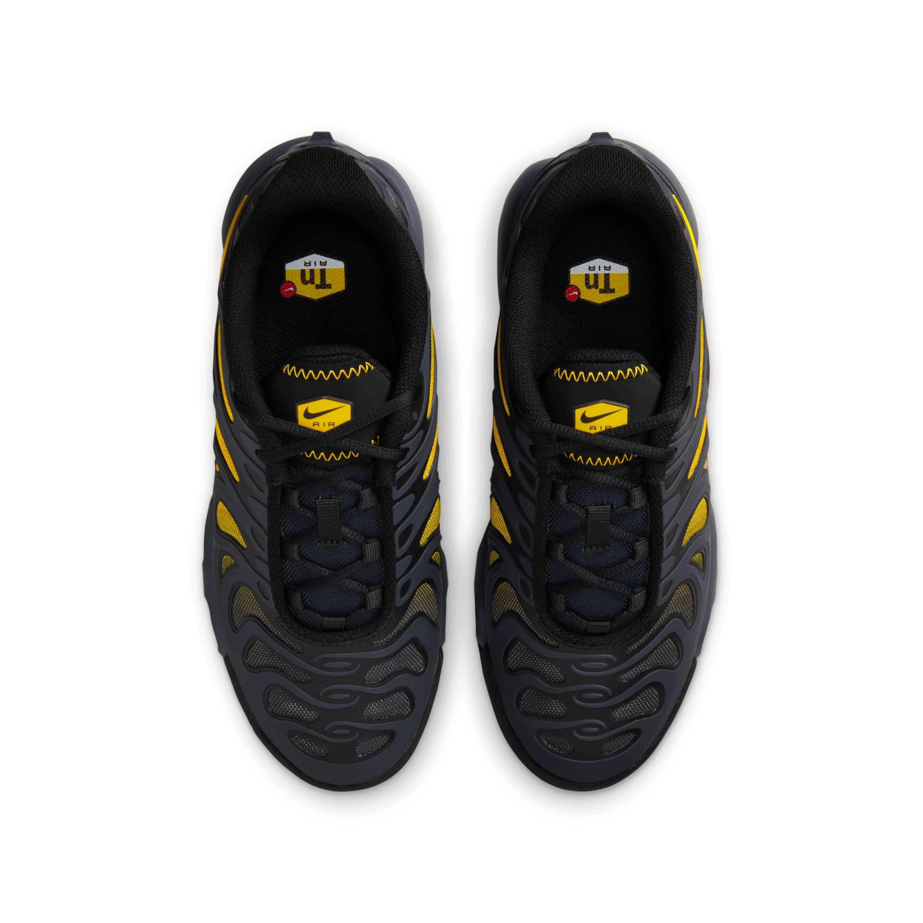 Nike Air Max Plus Drift Grade School Boys' "Anthracite/Black/University Gold" Shoe