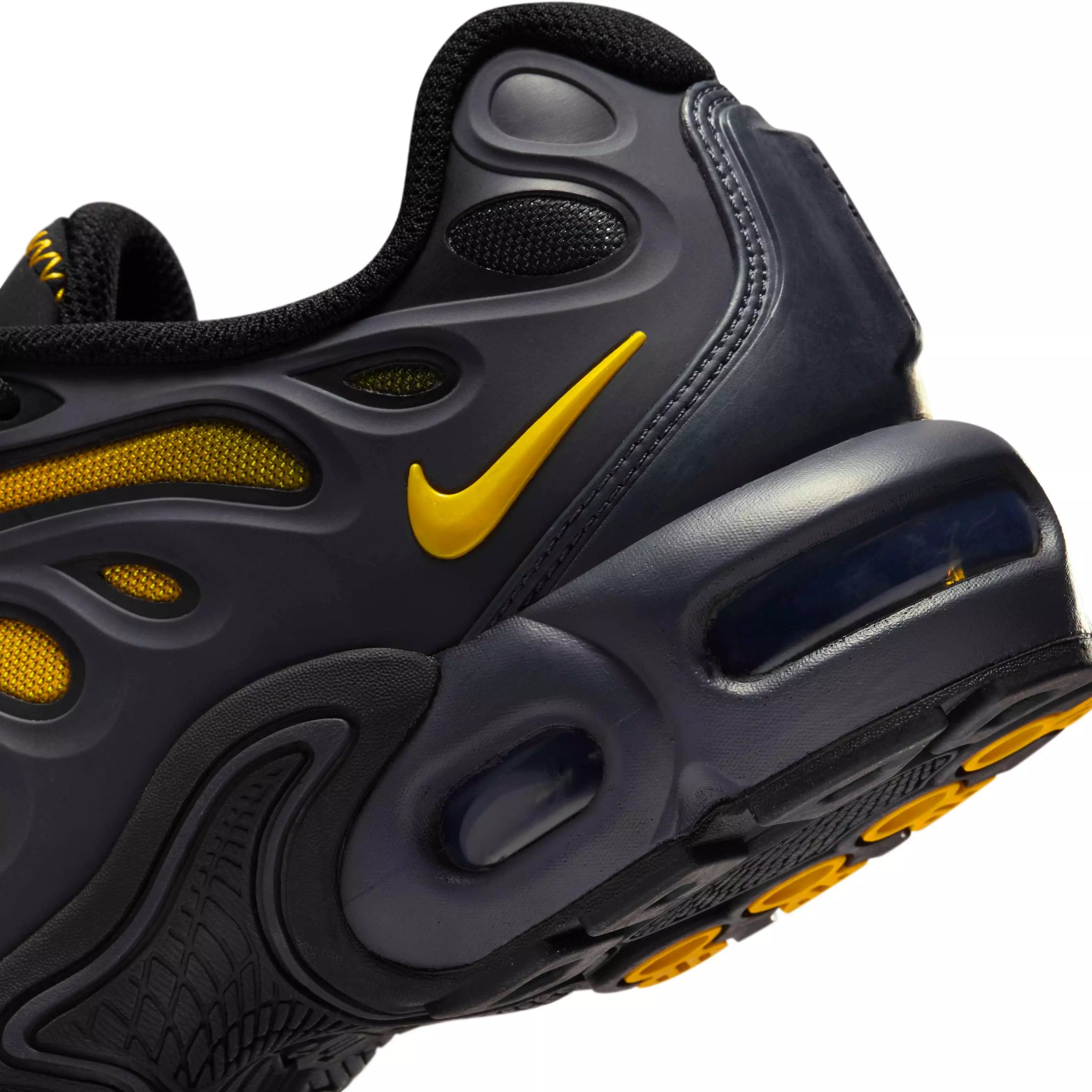 Nike Air Max Plus Drift "Anthracite/Black/University Gold" Grade School Boys' Shoe - ANTHRACITE/BLACK/GOLD