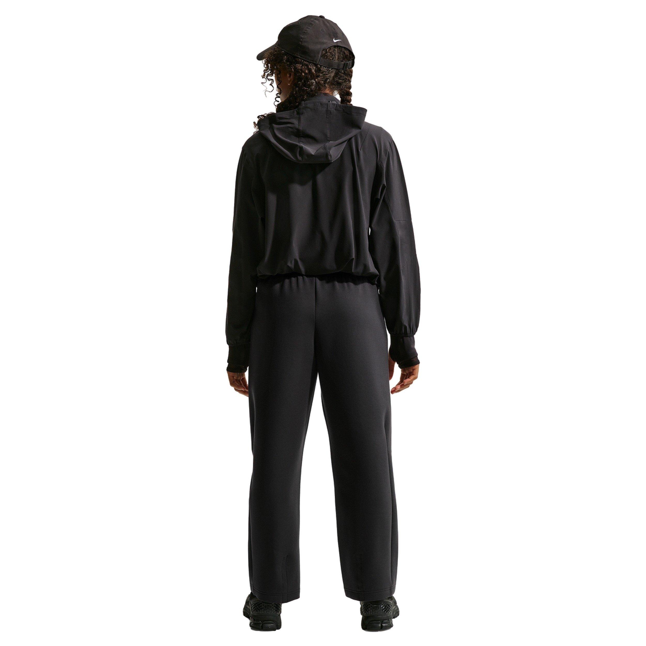 Nike Big Girls' MAVN Water-Repellent UV Woven Jacket -Black - BLACK Thumbnail View 5