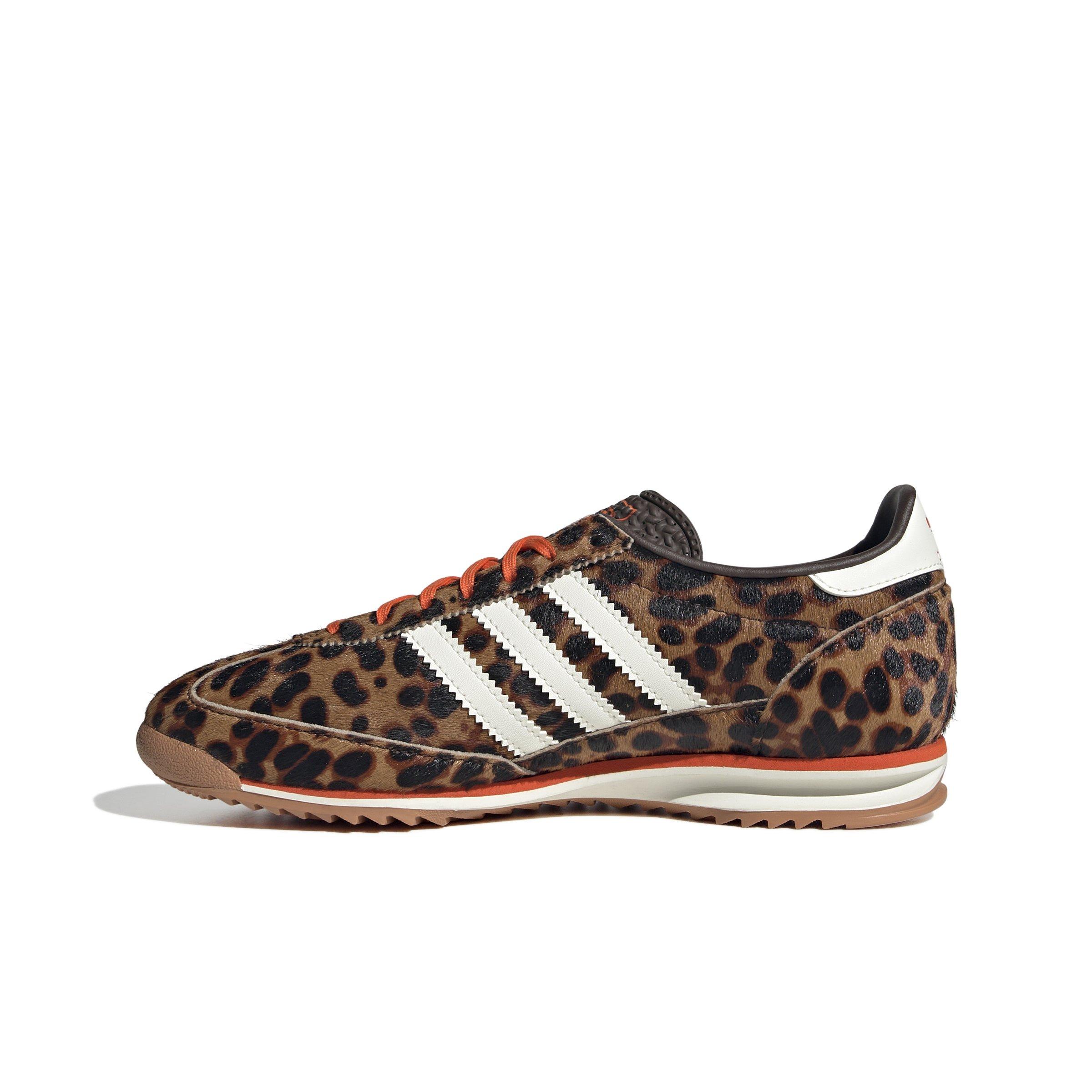 adidas Originals SL 72 OG "Leopard Print" Women's Shoe - BLACK/BROWN Thumbnail View 2