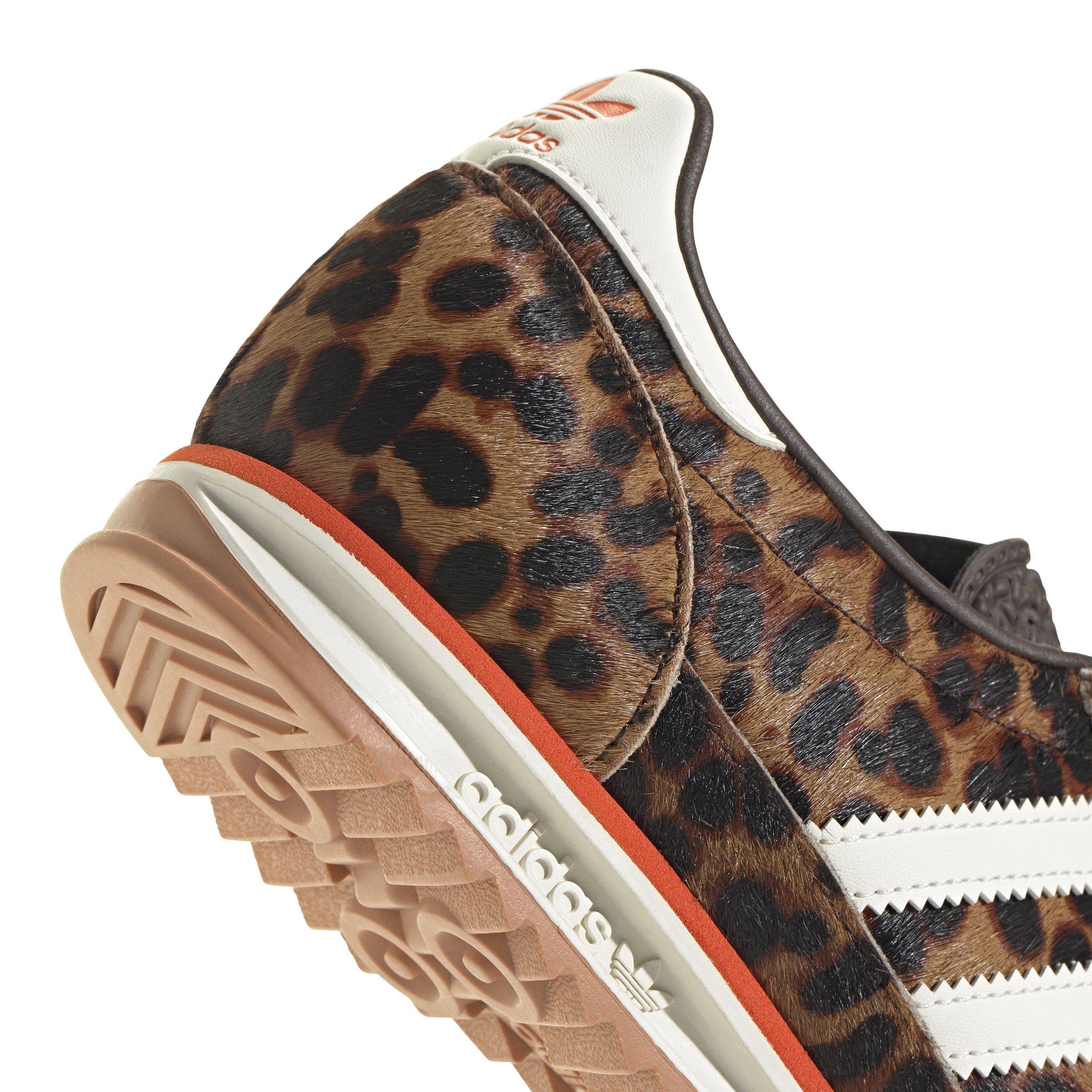 adidas Originals SL 72 OG "Leopard Print" Women's Shoe - BLACK/BROWN Thumbnail View 3