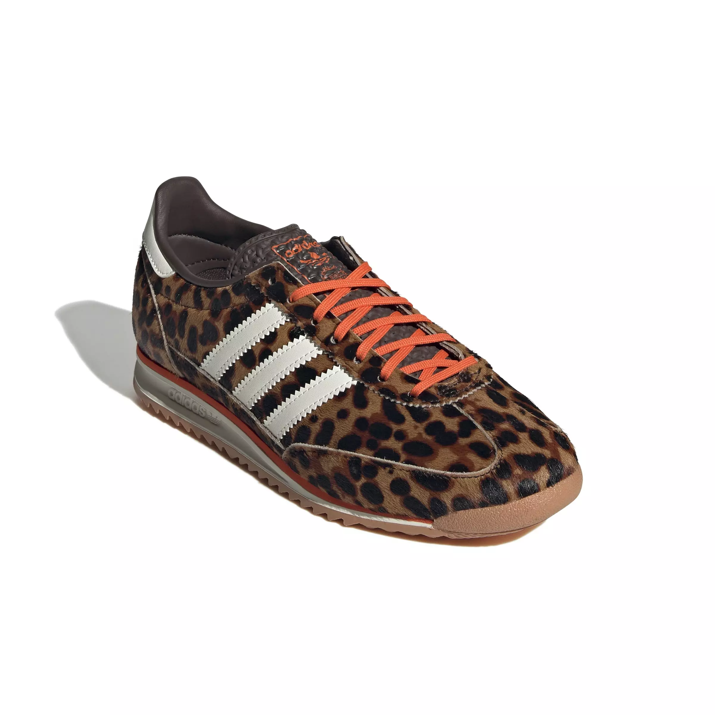 adidas Originals SL 72 OG "Leopard Print" Women's Shoe - BLACK/BROWN
