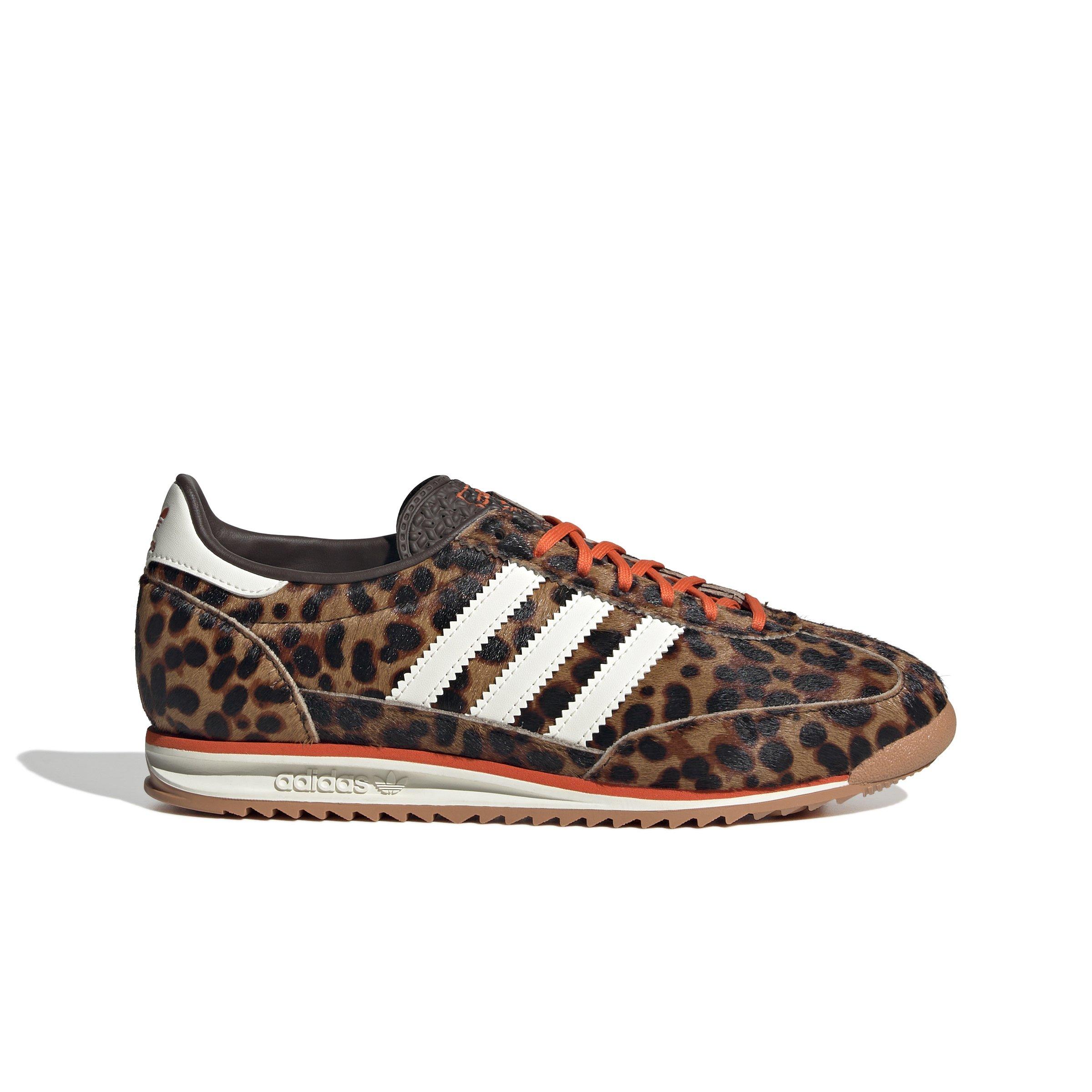 adidas Originals SL 72 OG "Leopard Print" Women's Shoe - BLACK/BROWN Thumbnail View 1