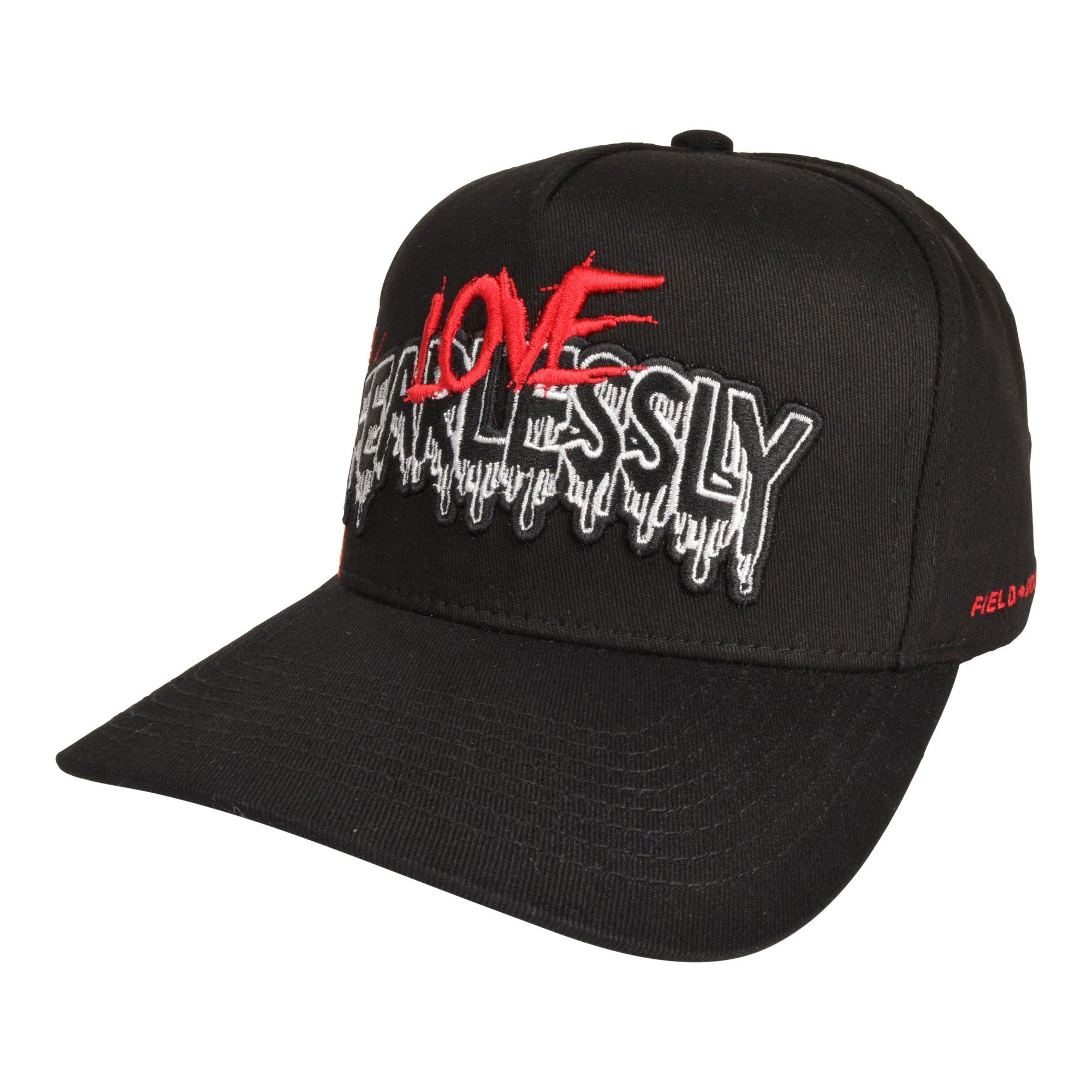 Field Grade Love Fearlessly Snapback Cap-Black - BLACK Thumbnail View 1