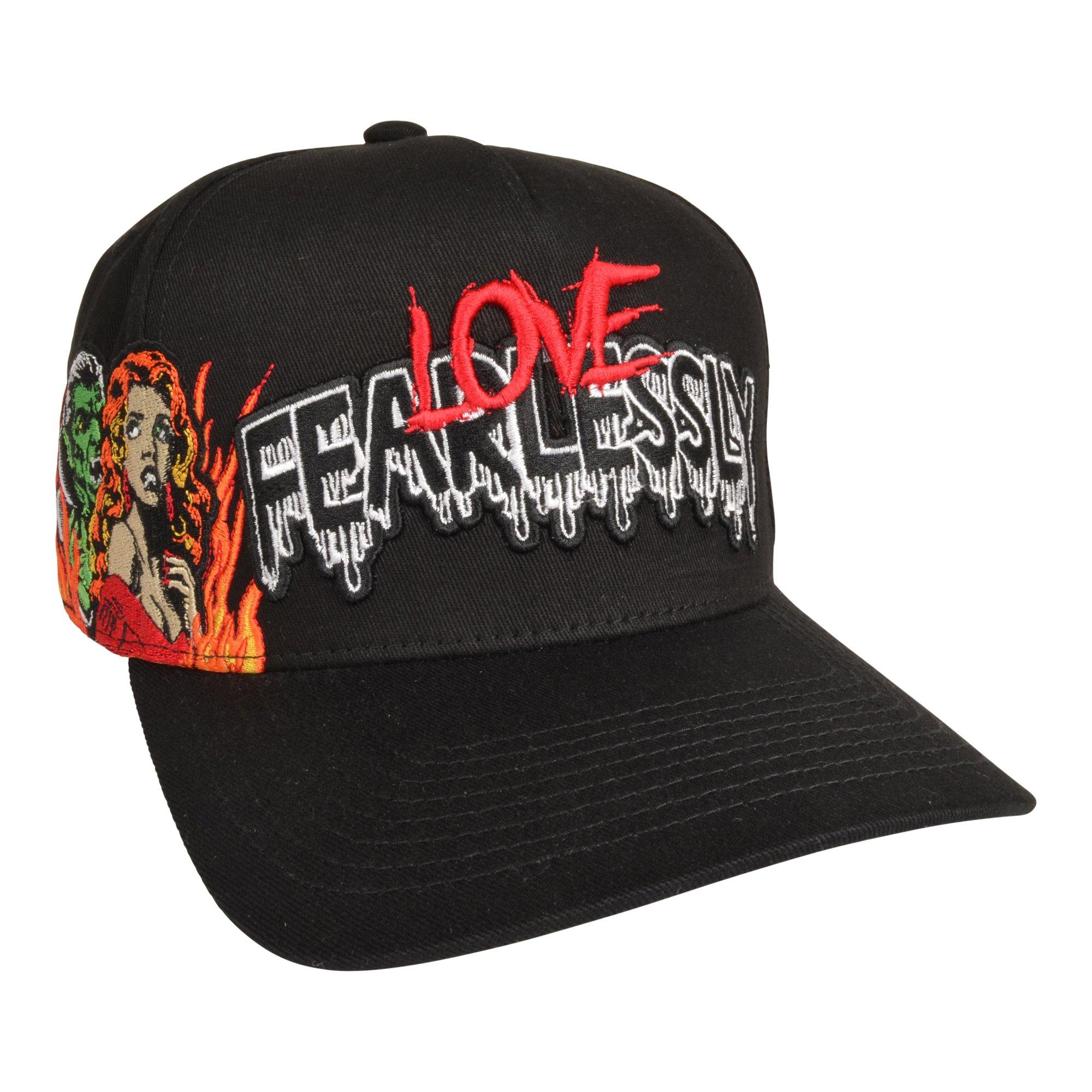 Field Grade Love Fearlessly Snapback Cap-Black - BLACK Thumbnail View 2
