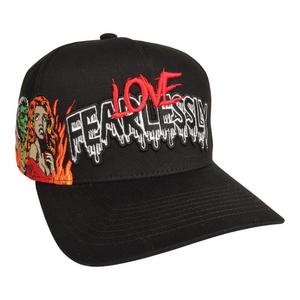 Field Grade Love Fearlessly Snapback Cap-Black