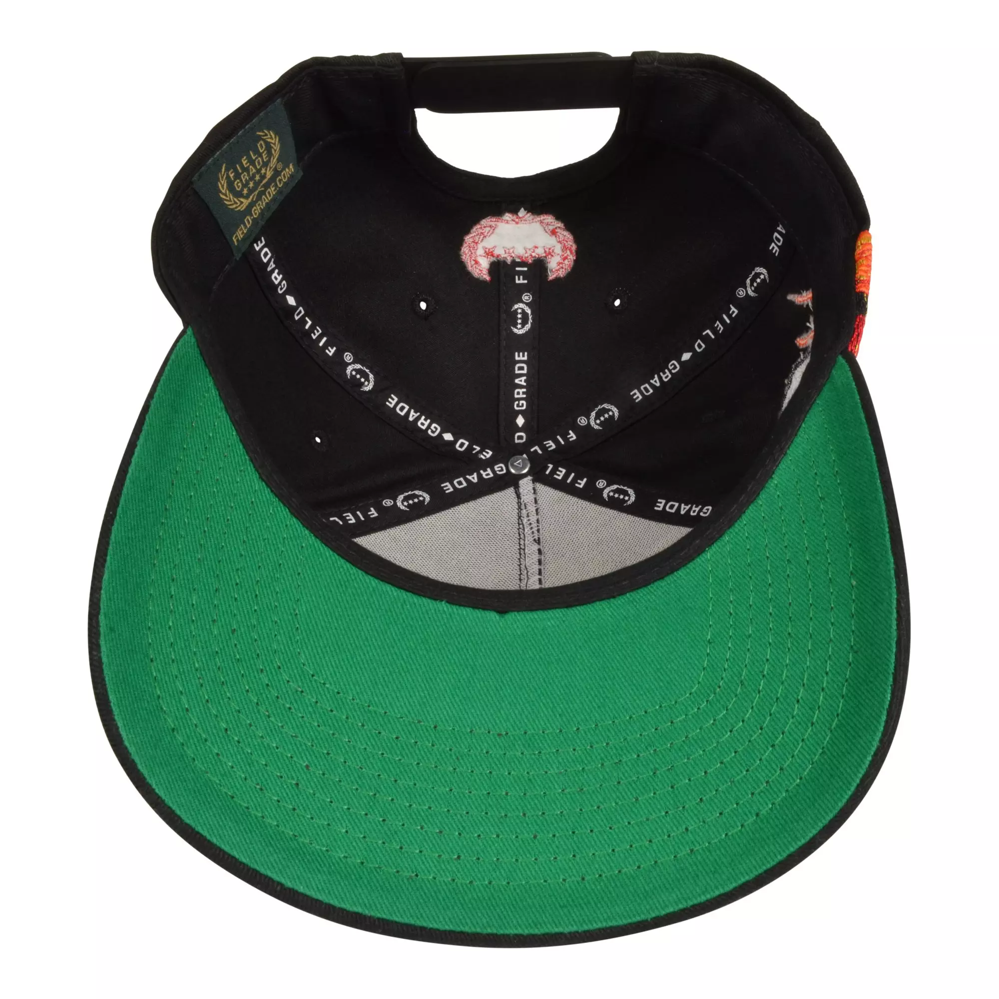 Field Grade Love Fearlessly Snapback Cap-Black - BLACK