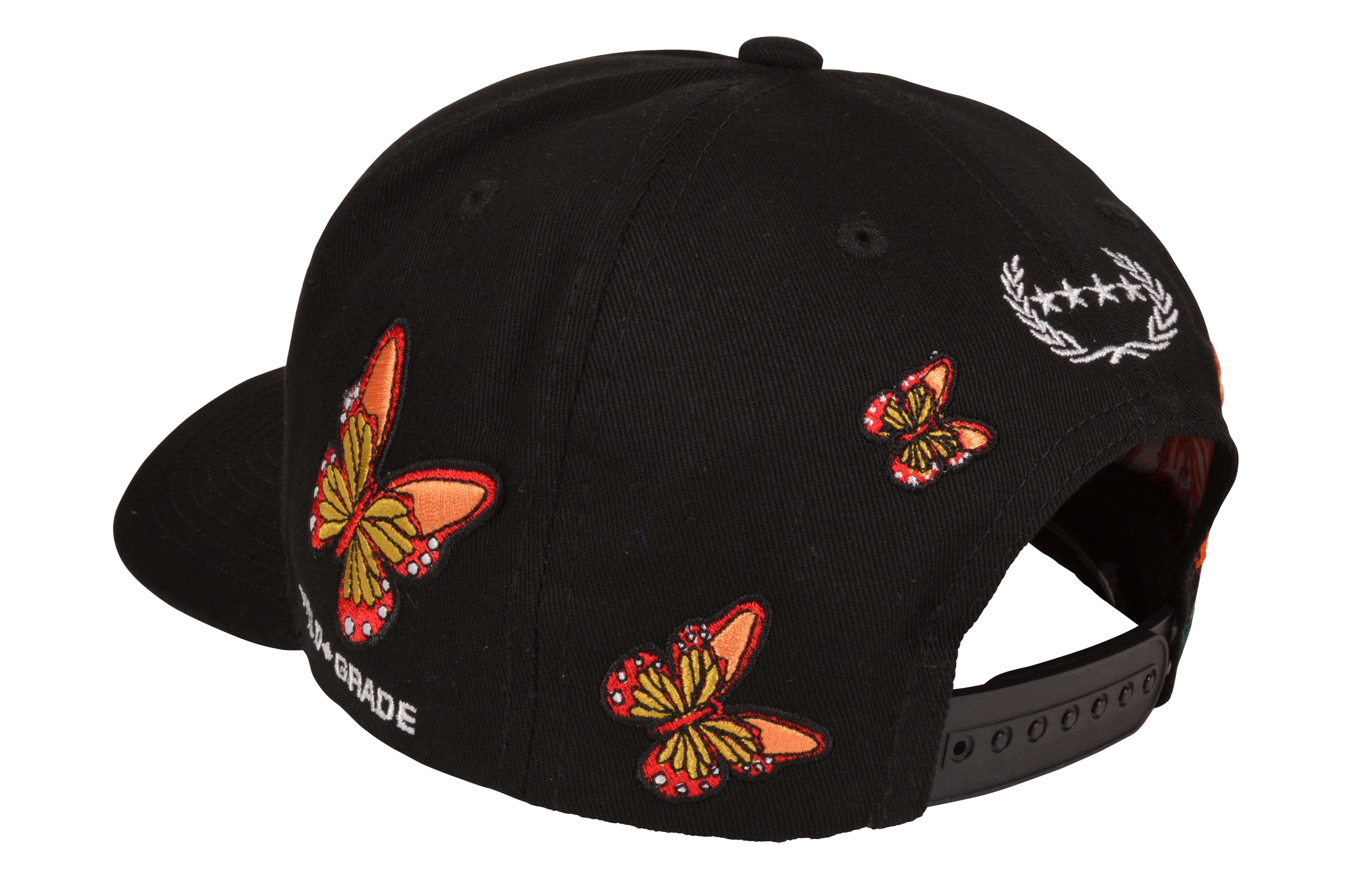 Field Grade Not Impressed Snapback Cap-Black - BLACK Thumbnail View 4