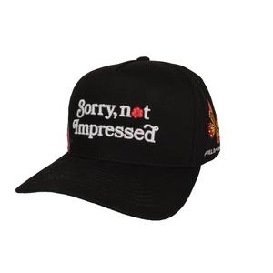 Field Grade Not Impressed Snapback Cap-Black