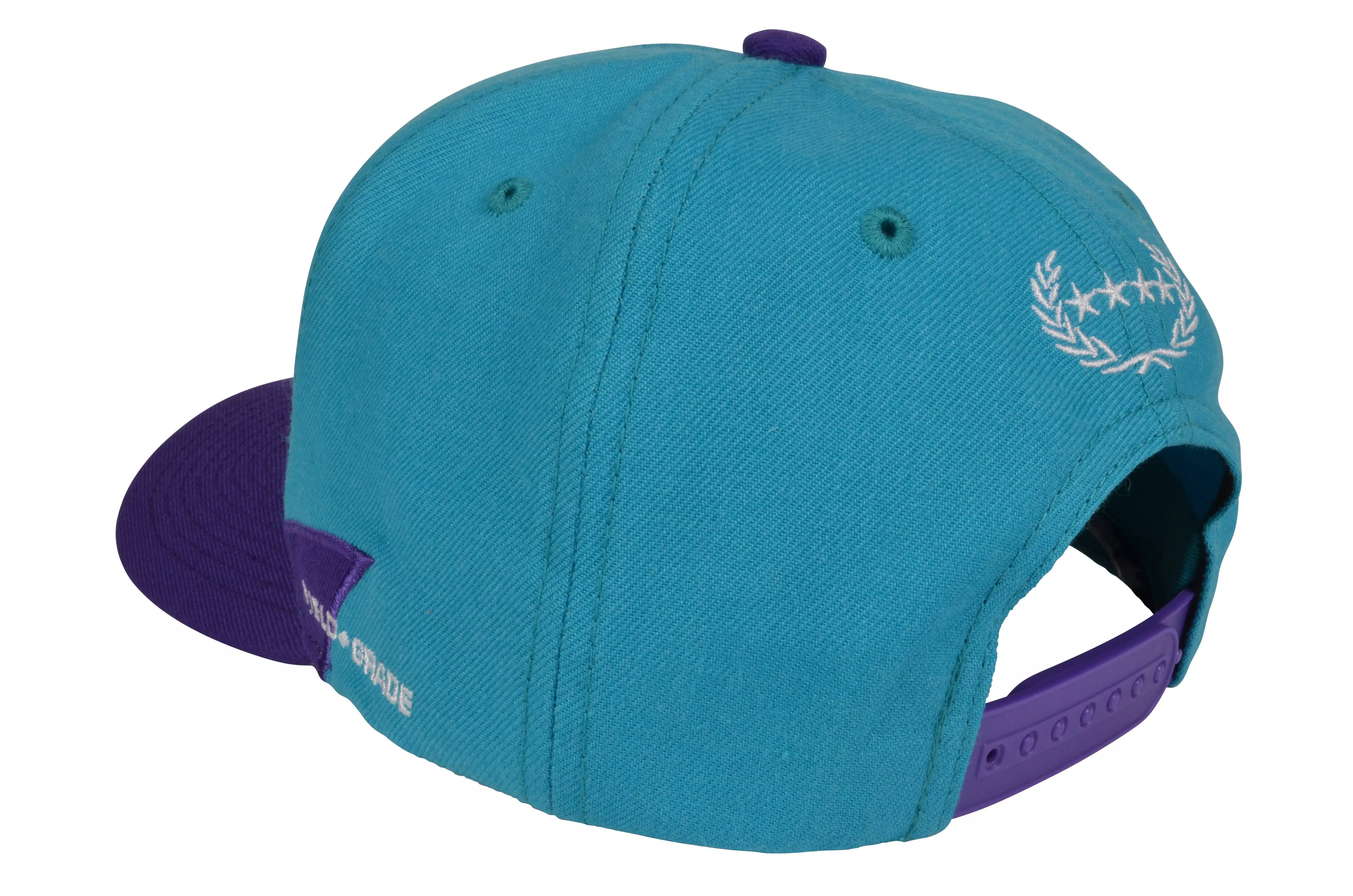 Field Grade Shooters Shoot Snapback Cap-Teal/Purple - PURPLE/TEAL