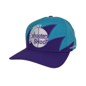 Field Grade Shooters Shoot Snapback Cap-Teal/Purple