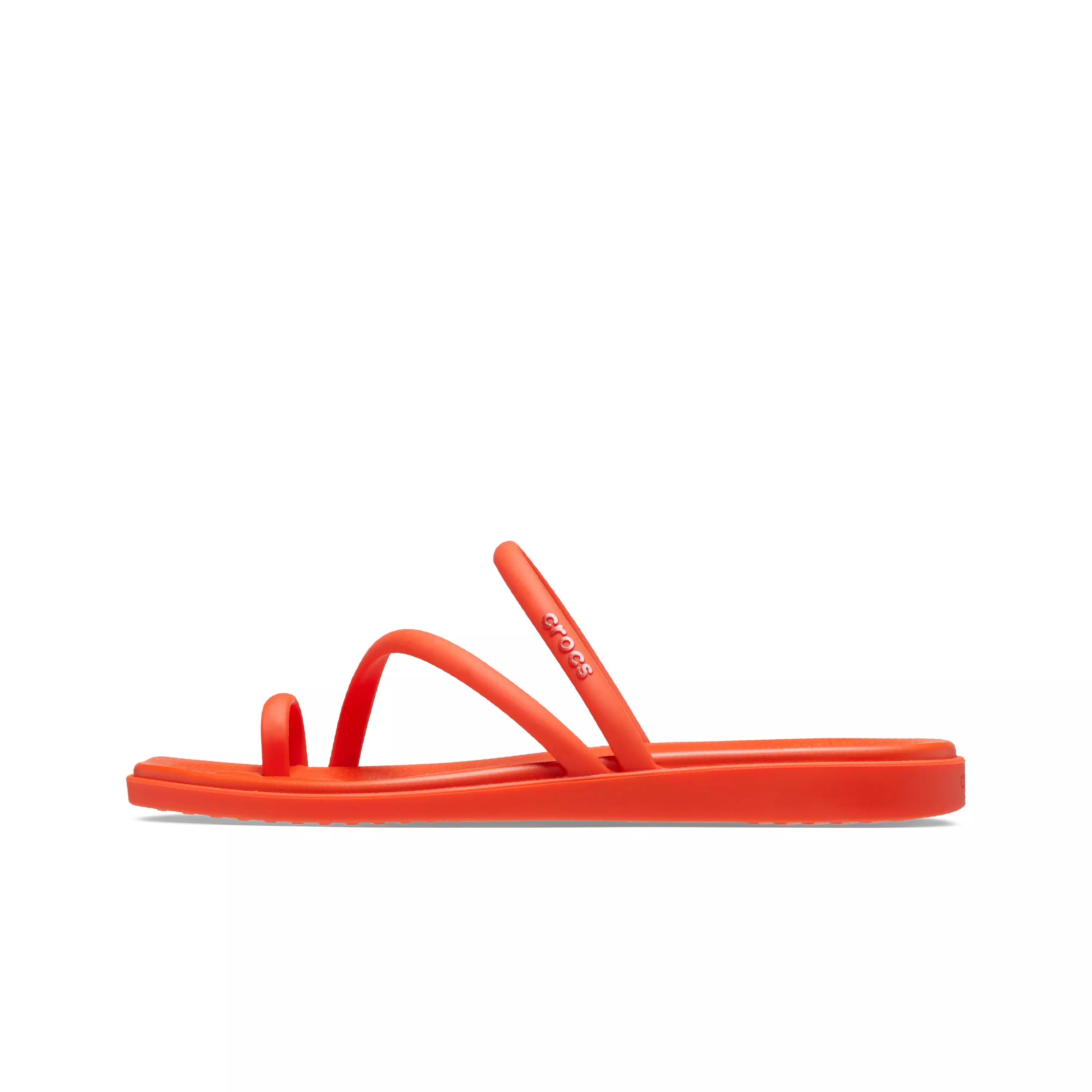 Crocs Miami Toe Loop "Lava" Women's Sandal - ORANGE