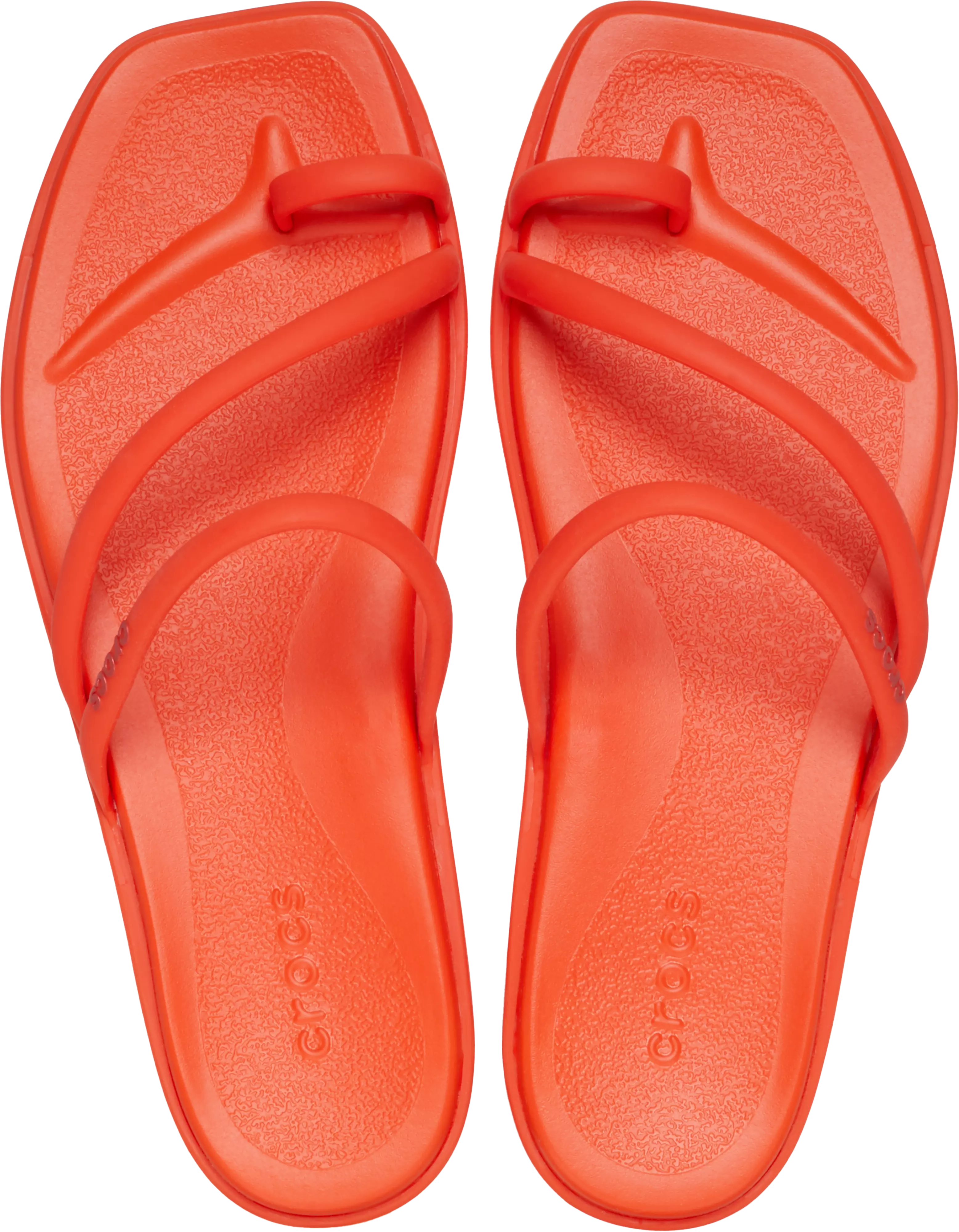 Crocs Miami Toe Loop "Lava" Women's Sandal - ORANGE