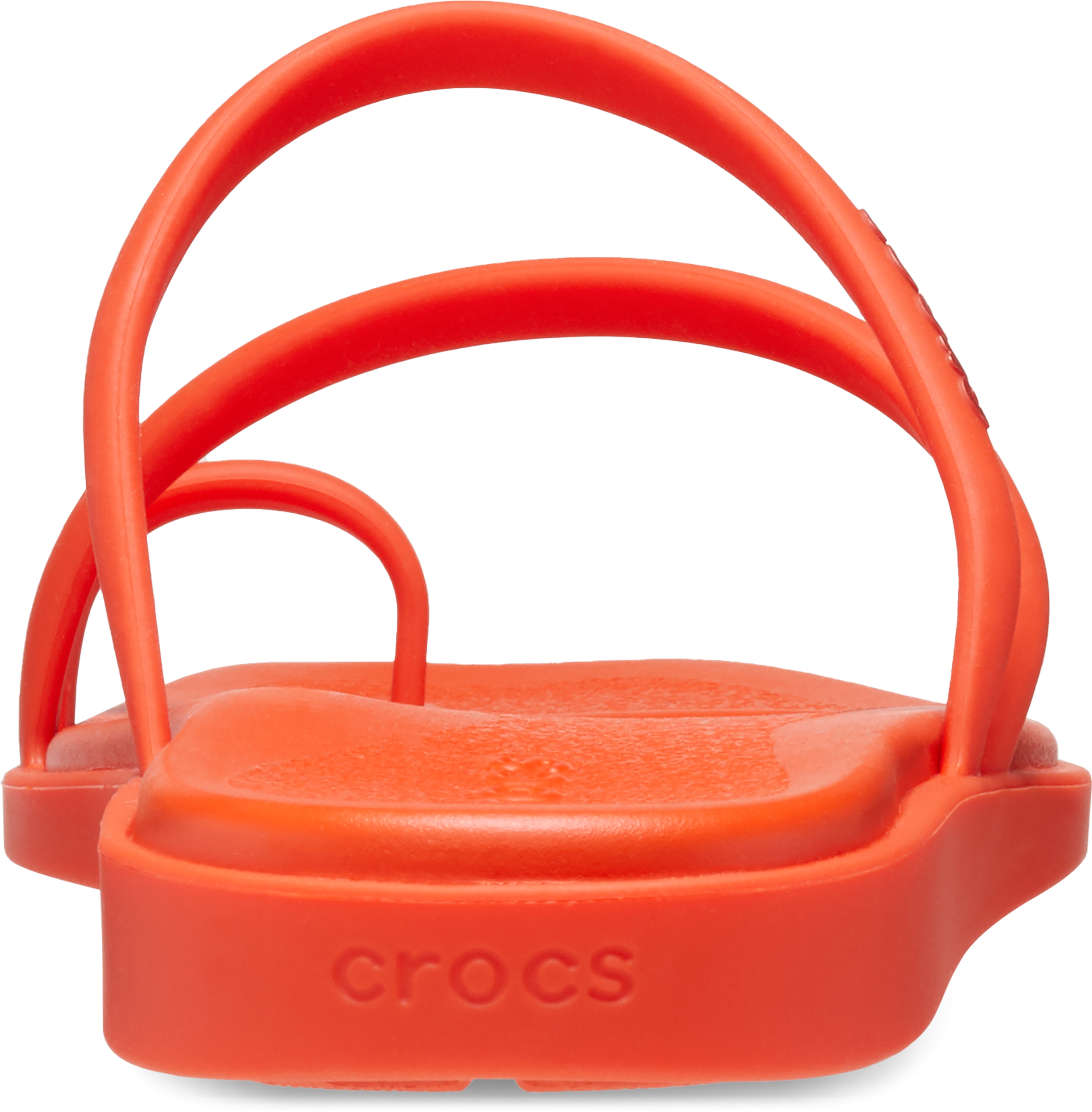 Crocs Miami Toe Loop "Lava" Women's Sandal - ORANGE Thumbnail View 7