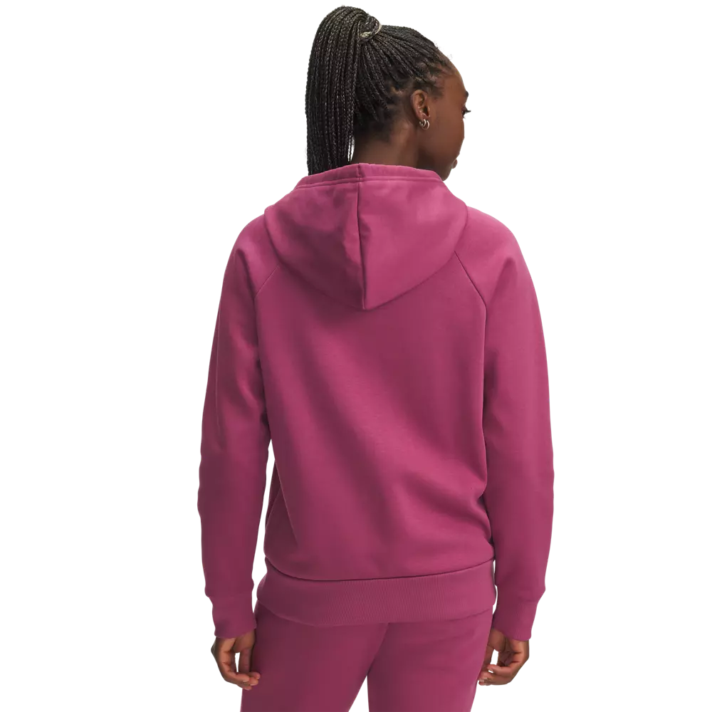 Under Armour Women's Rival Fleece Full-Zip Jacket - RASBERRY