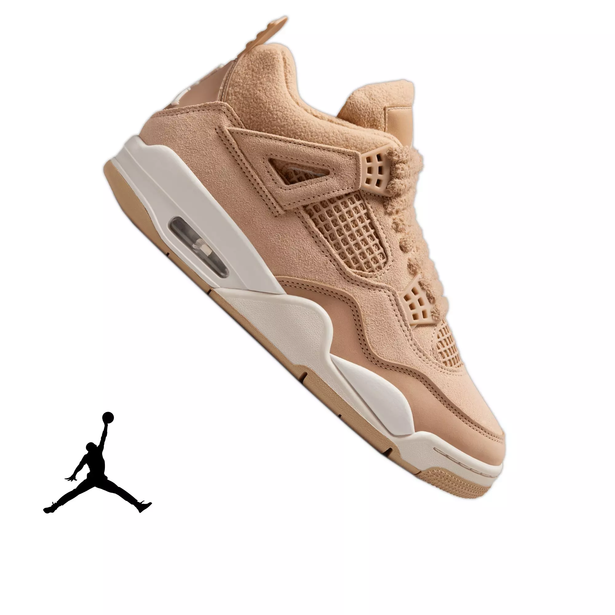 Jordan 4 Retro “Cozy Girl” Women's Shoe - HEMP/OREWOOD BROWN