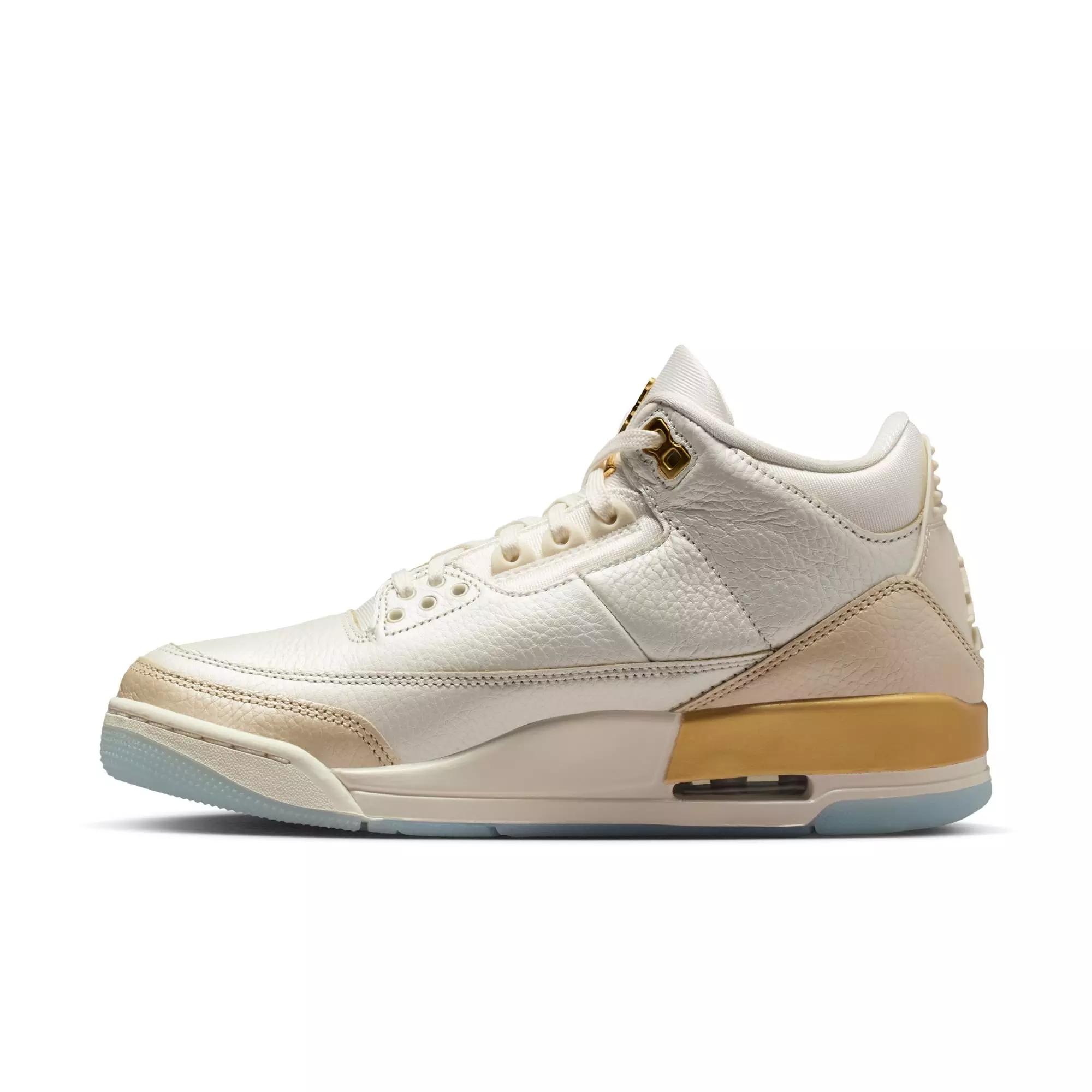 Jordan 3 Retro "Sail and Pale Ivory" Women's Shoe - SAIL/TEAM GOLD/PALE IVORY
