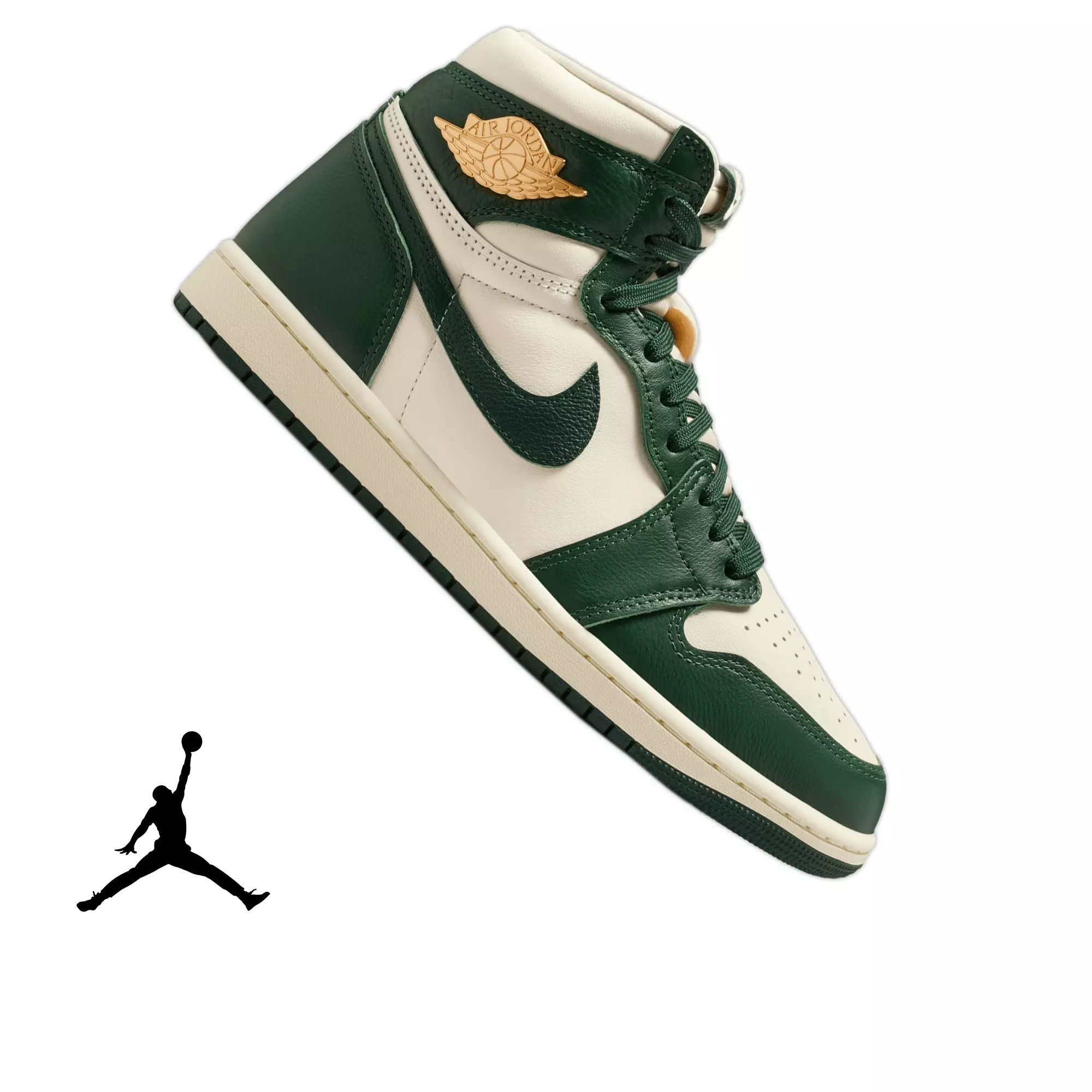 Jordan 1 Retro High OG "Fir" Women's Shoe - PALE IVORY/FIR/COCONUT MILK