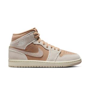 Jordan 1 Mid SE "Hemp/Lt Orewood Brn/Sail" Women's Shoe