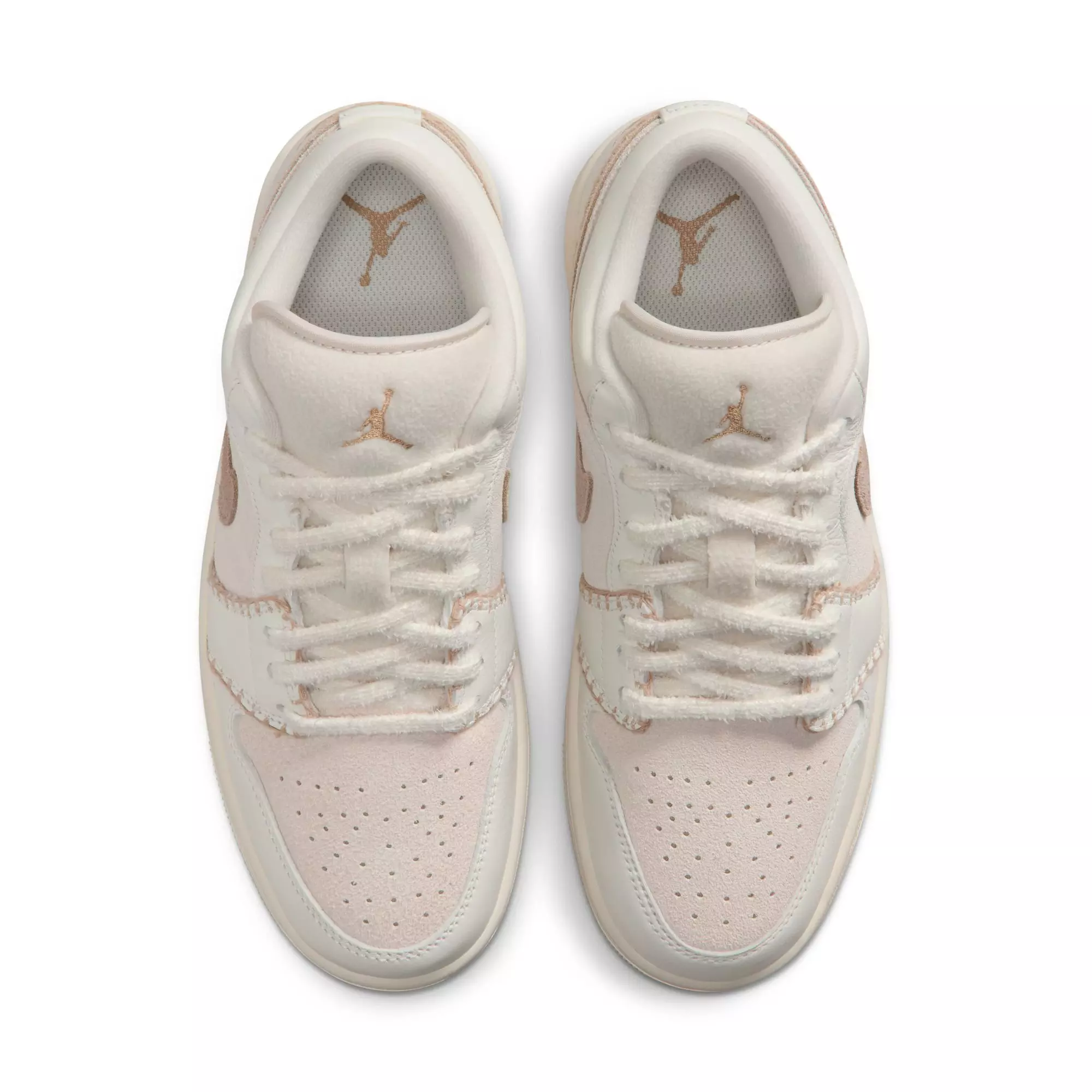 Jordan 1 Low SE "Lt Orewood Brn/Sail/Hemp" Women's Shoe - TAN