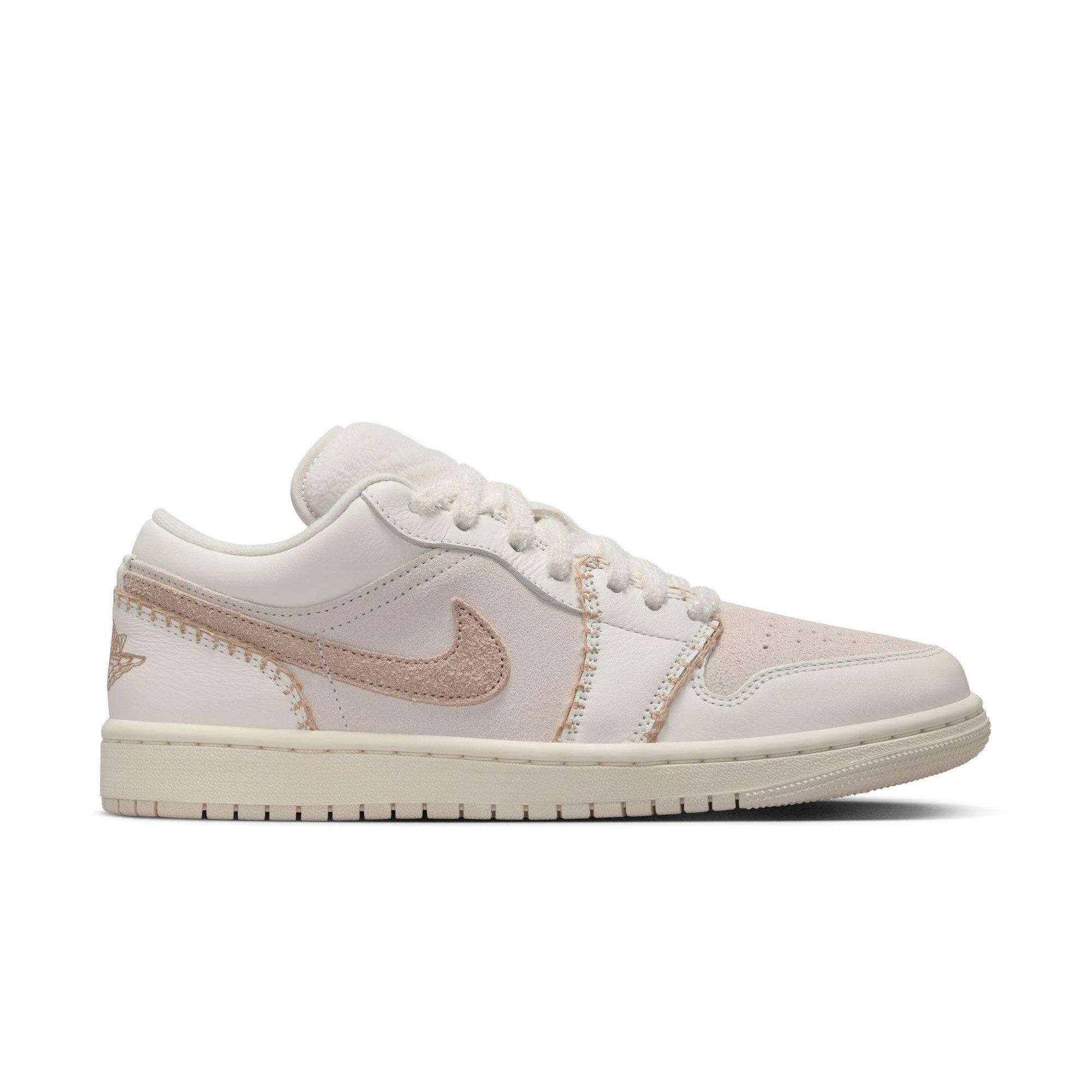Jordan 1 Low SE "Lt Orewood Brn/Sail/Hemp" Women's Shoe - TAN Thumbnail View 1