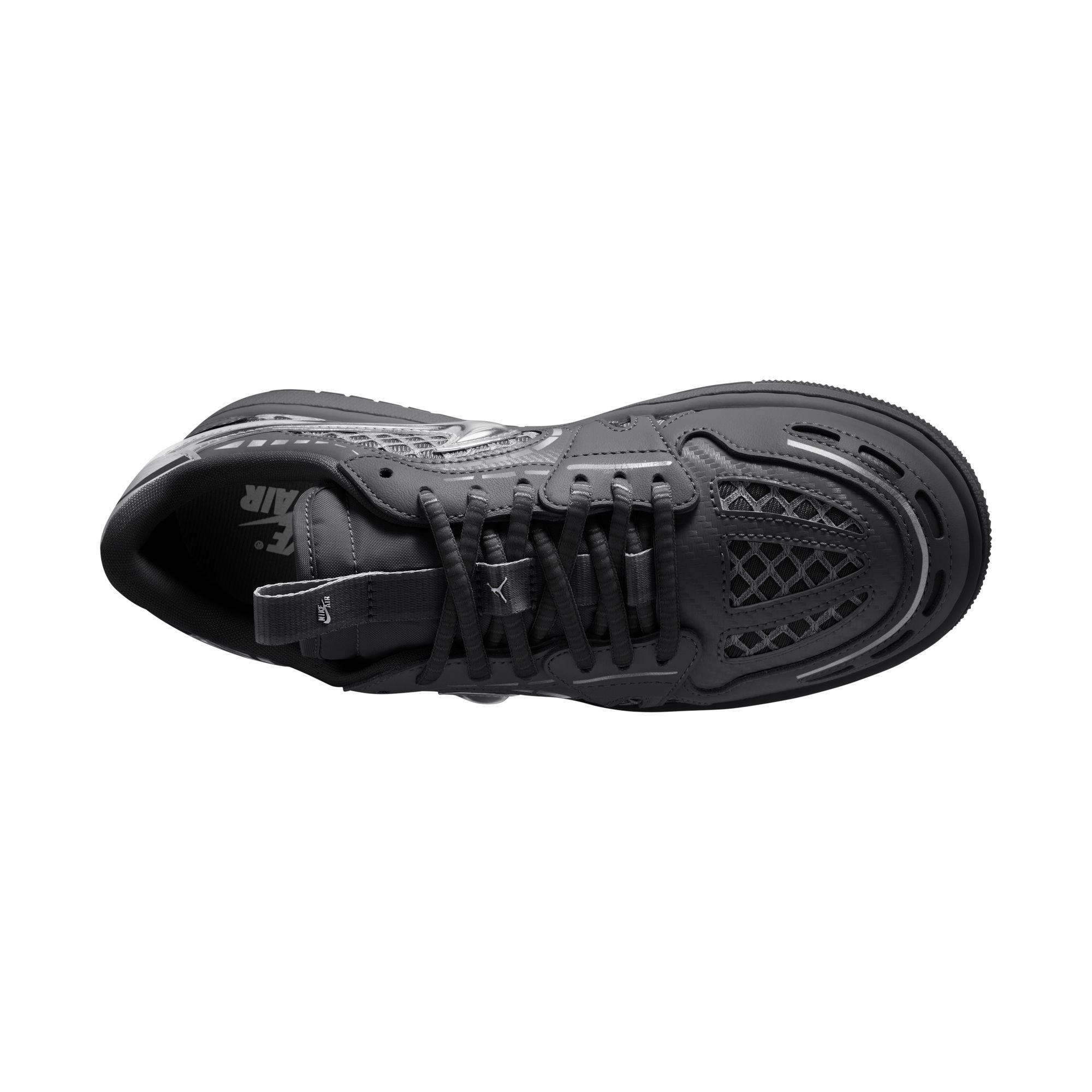 Jordan 1 Low Method of Make "Black/Metallic Silver/White/Anthracite" Women's Shoe - BLACK/SILVER Thumbnail View 8