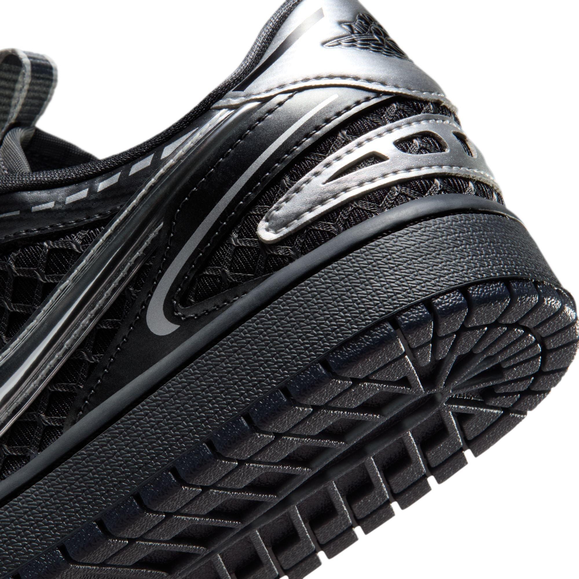 Jordan 1 Low Method of Make "Black/Metallic Silver/White/Anthracite" Women's Shoe - BLACK/SILVER Thumbnail View 11