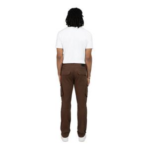 Smoke Rise Men's Straight Fit Twill Essentials Cargo Pants - Bison