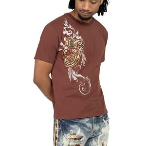 Smoke Rise Men's Tapestry Academy Tee - Truffle