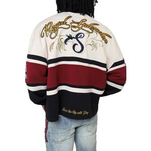 Smoke Rise Men's Ivy Syrah Rugby Shirt