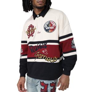 Smoke Rise Men's Ivy Syrah Rugby Shirt