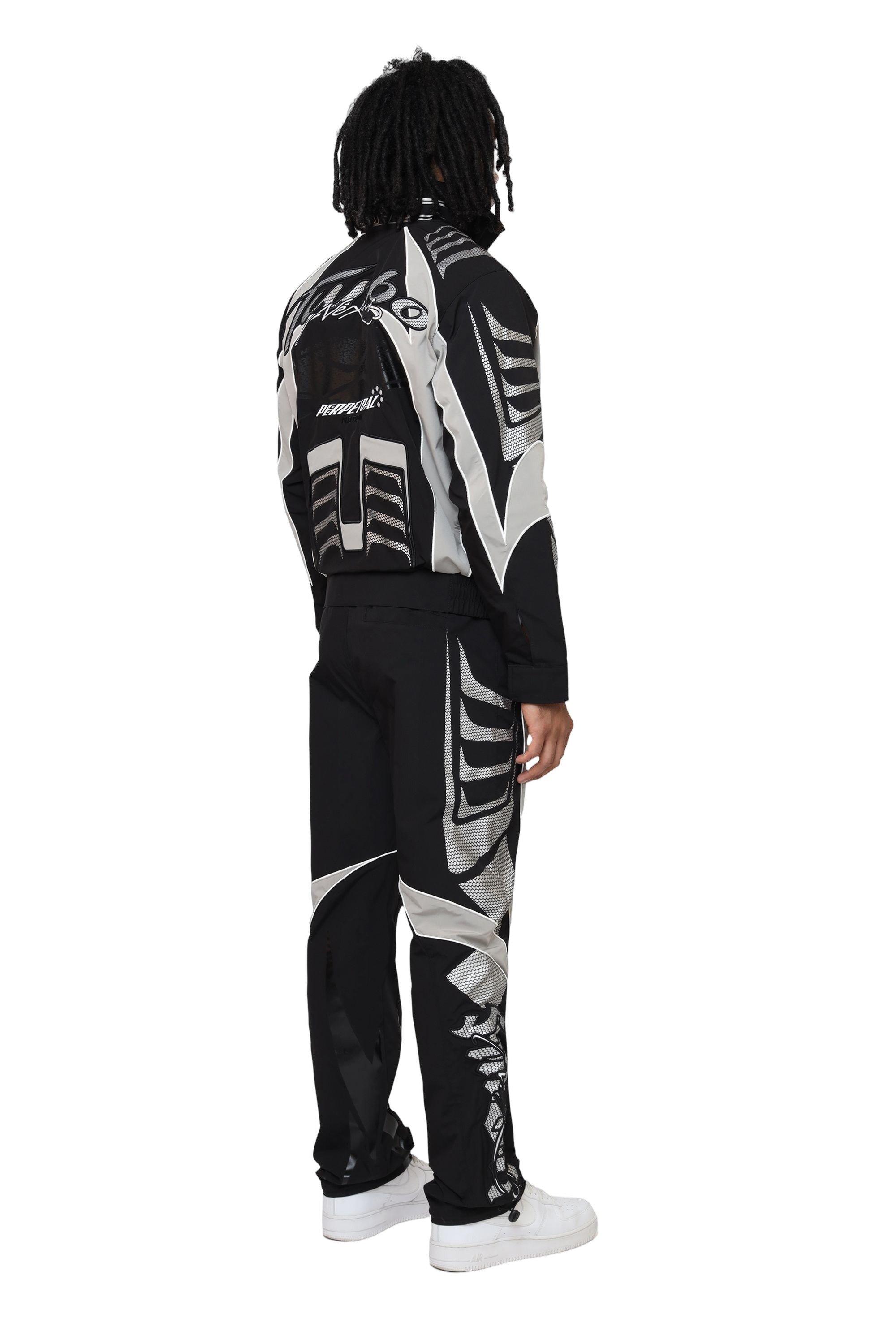 Smoke Rise Men's Vortex Windbreaker - Black - BLACK Thumbnail View 7