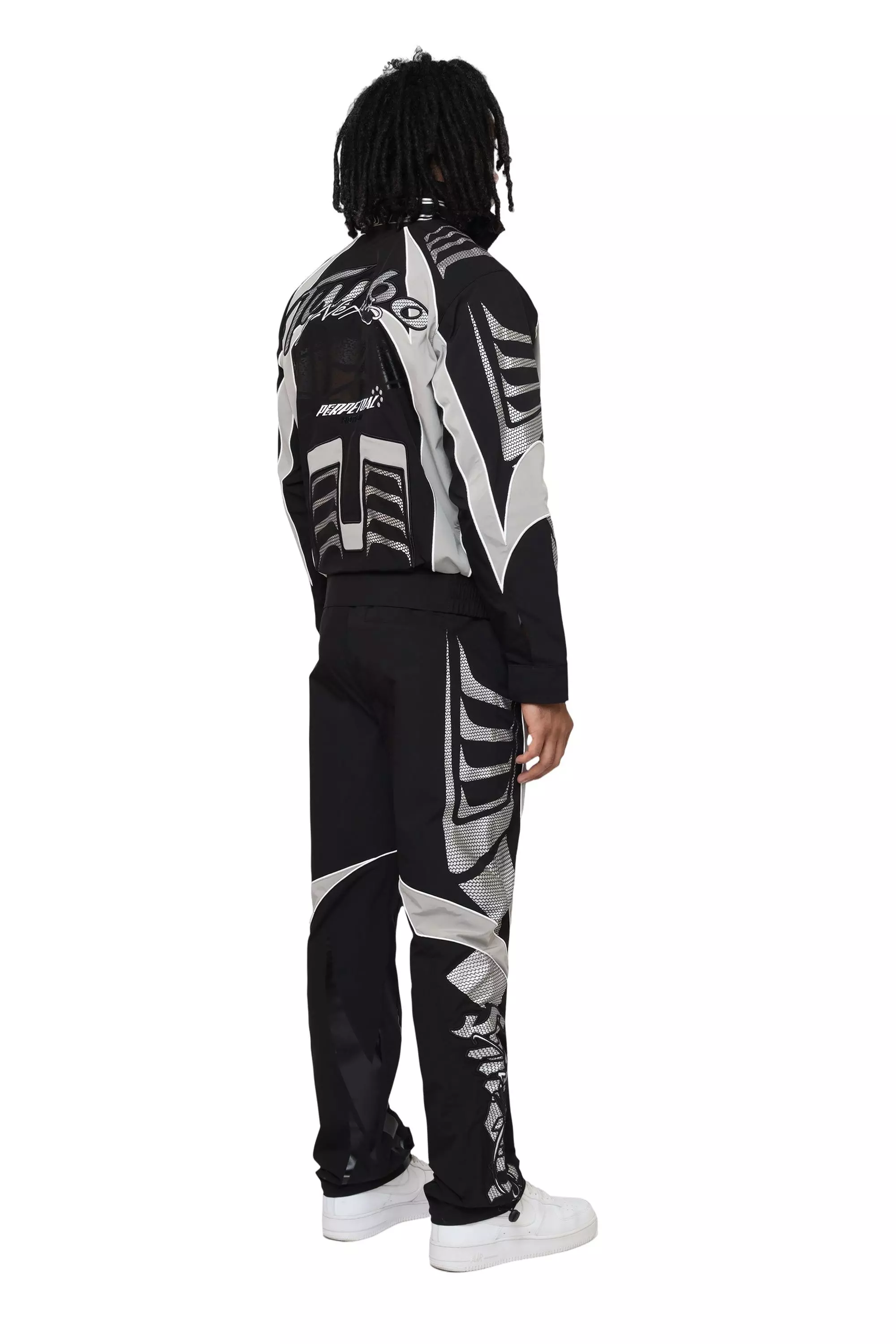 Smoke Rise Men's Vortex Windbreaker - Black - BLACK