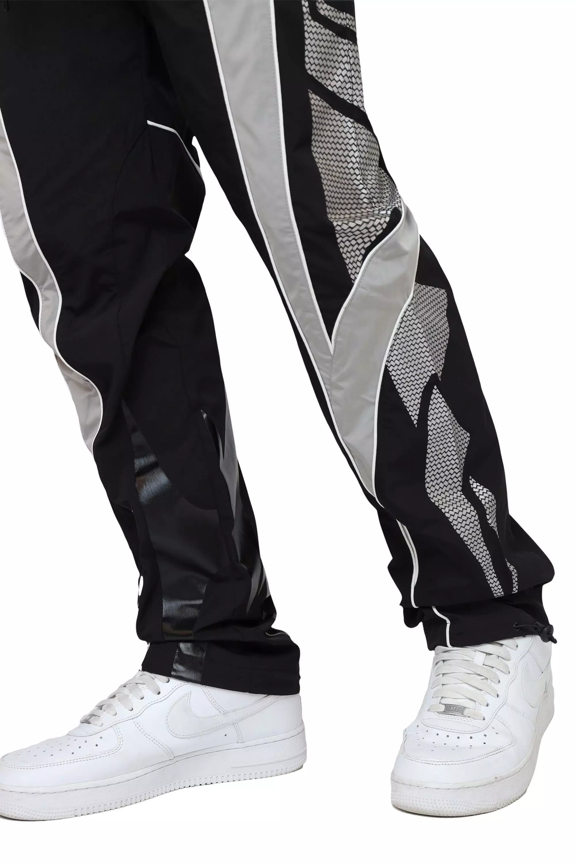 Smoke Rise Men's Vortex Windbreaker Pants - Black - BLACK