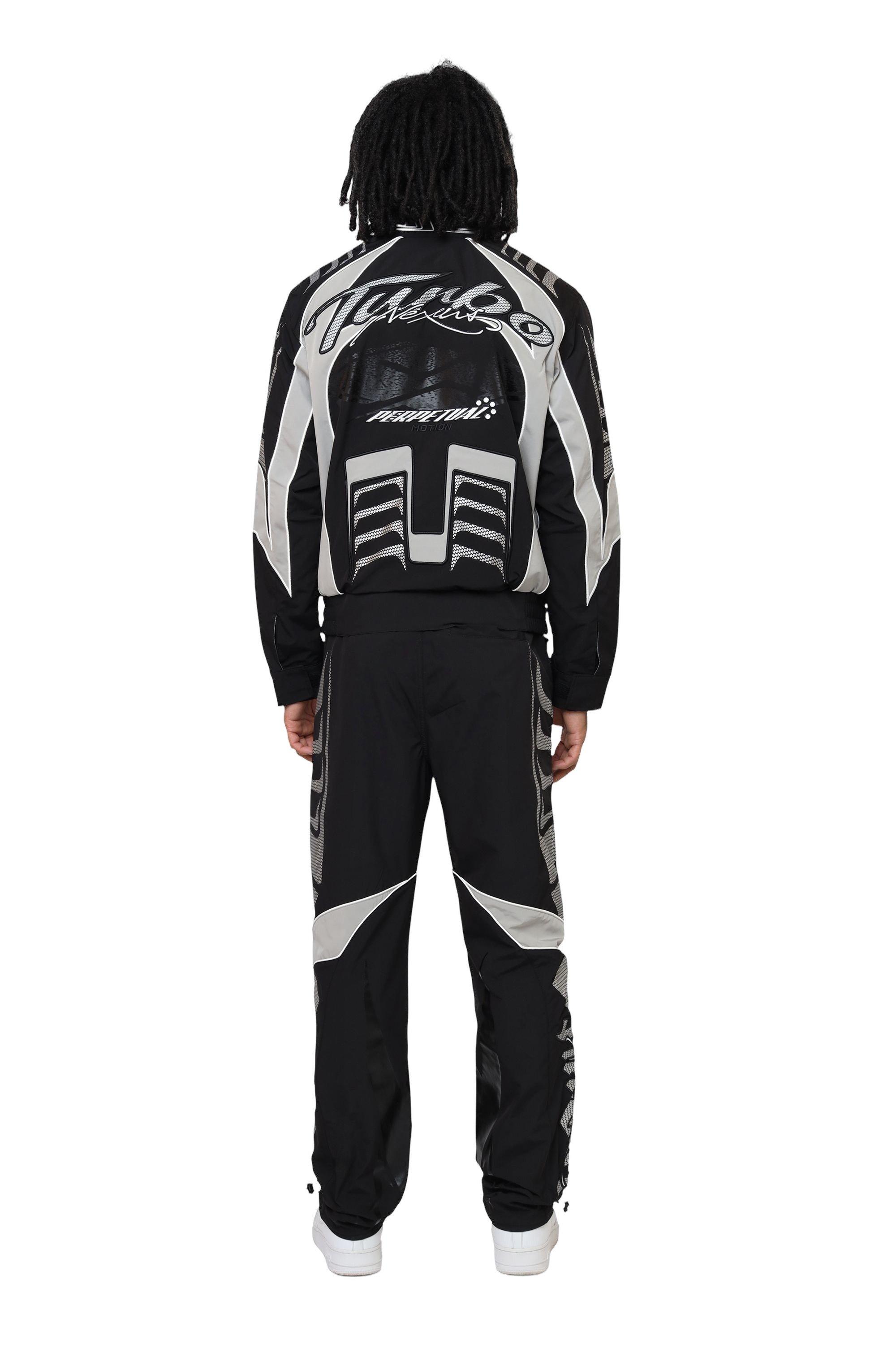 Smoke Rise Men's Vortex Windbreaker Pants - Black - BLACK Thumbnail View 6