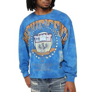 Smoke Rise Men's Magnificence French Terry Crop Harlow Crew