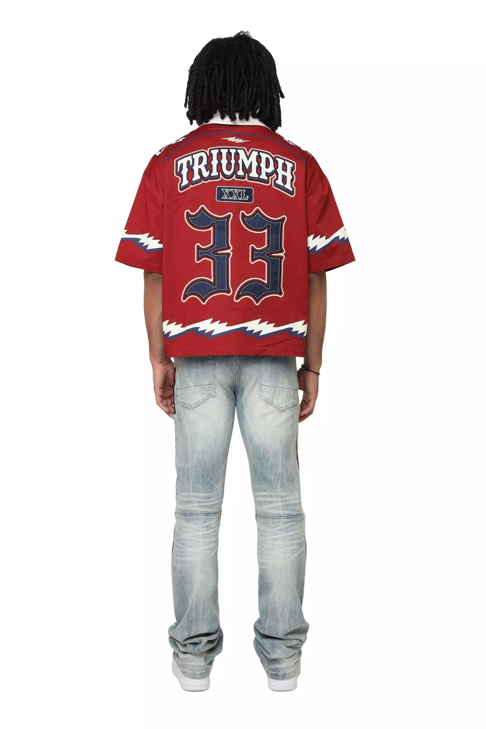 Smoke Rise Men's Triumph Crop Syrah Shirt