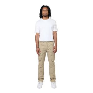 Smoke Rise Men's Twill Essential Cargo Pants - Khaki
