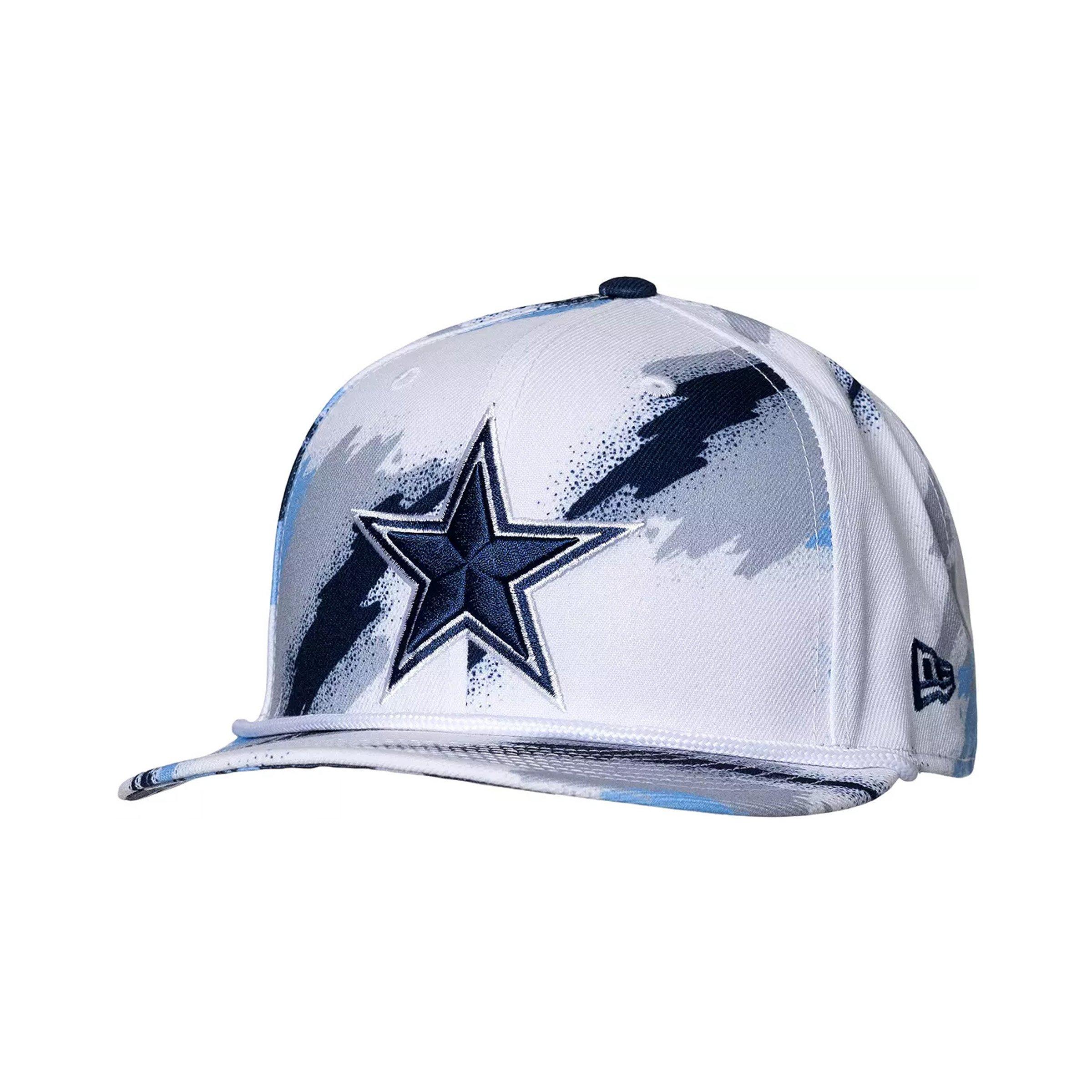 New Era Dallas Cowboys 9FIFTY Paint White Snapback Cap