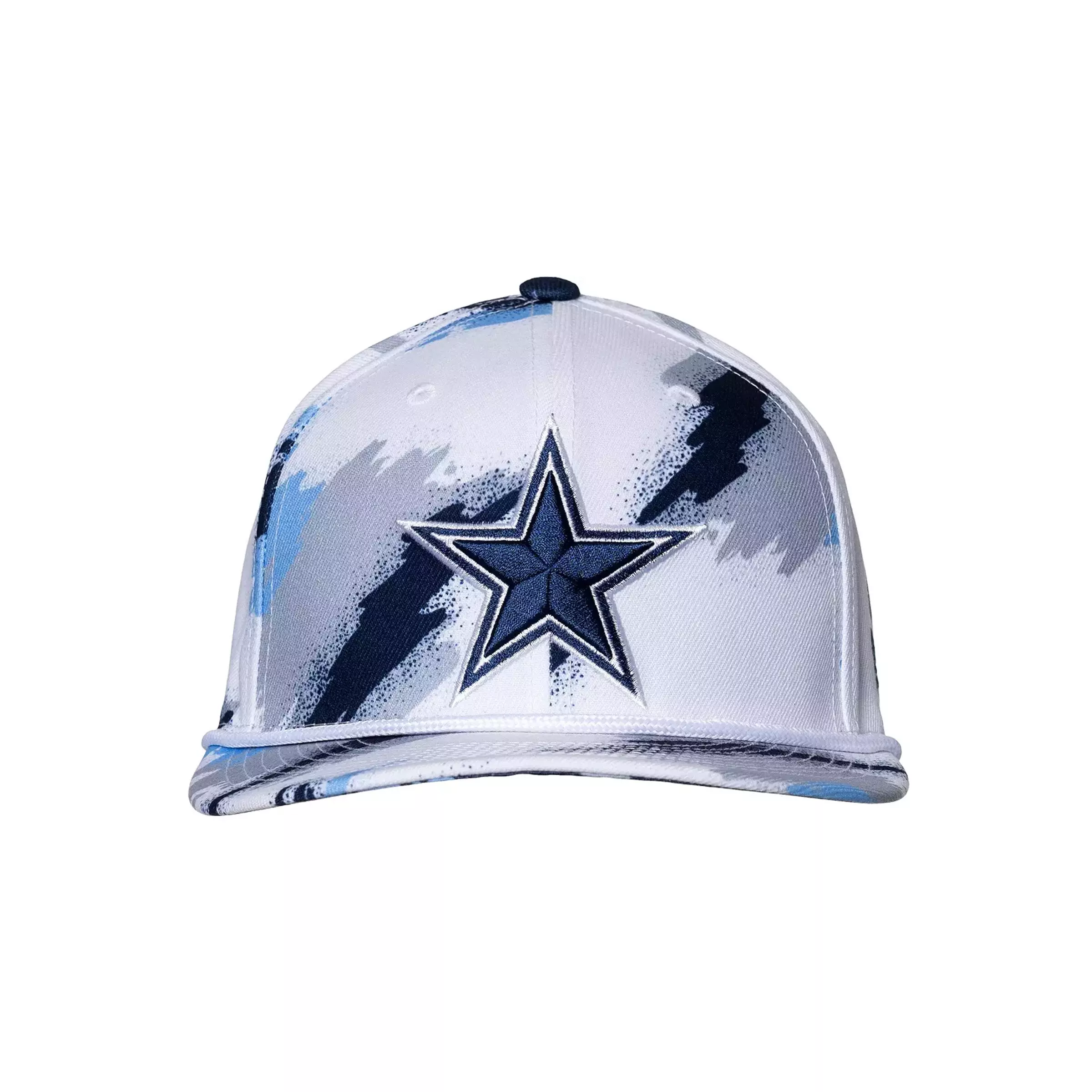 New Era Dallas Cowboys 9FIFTY Paint Snapback Cap-White - WHITE
