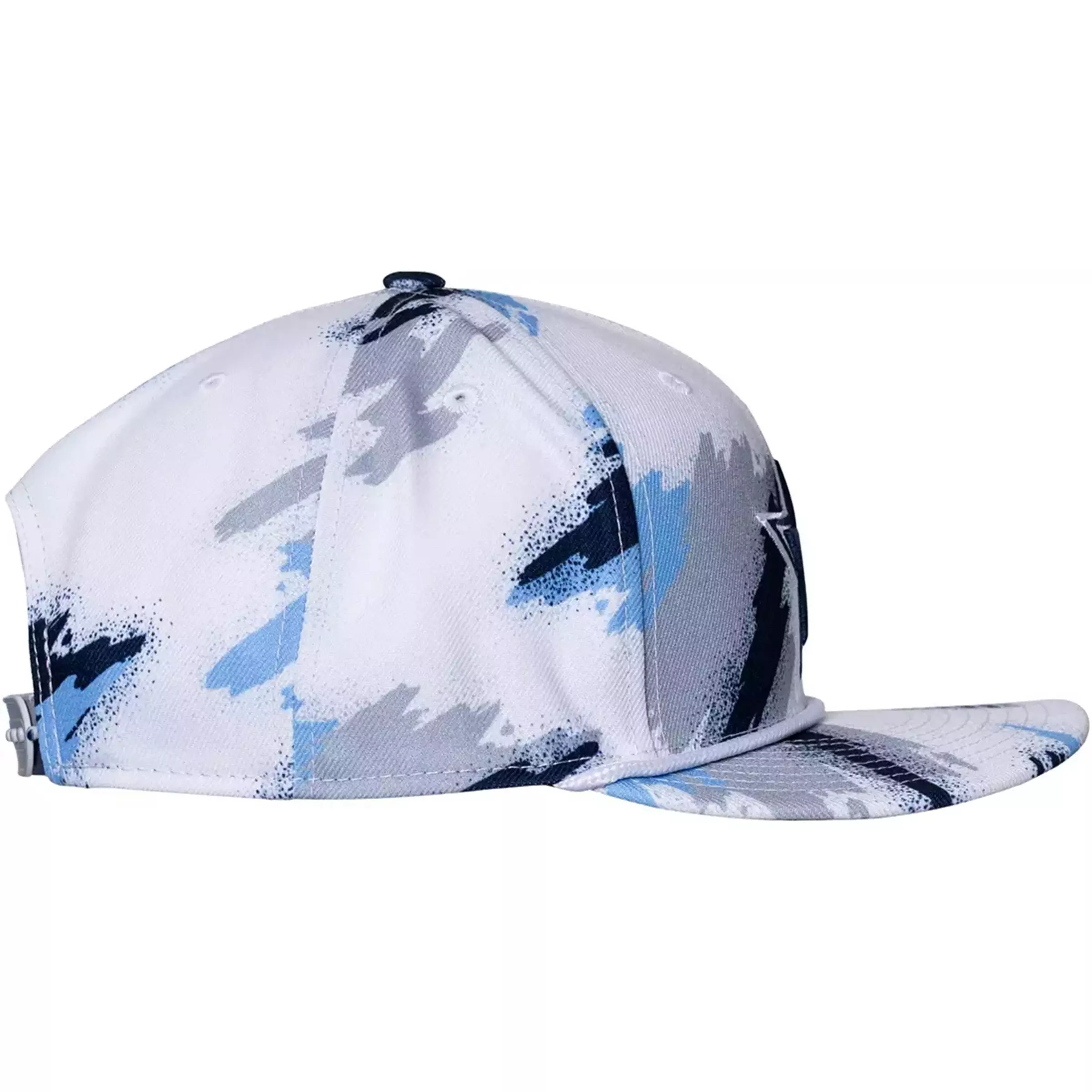 New Era Dallas Cowboys 9FIFTY Paint Snapback Cap-White - WHITE