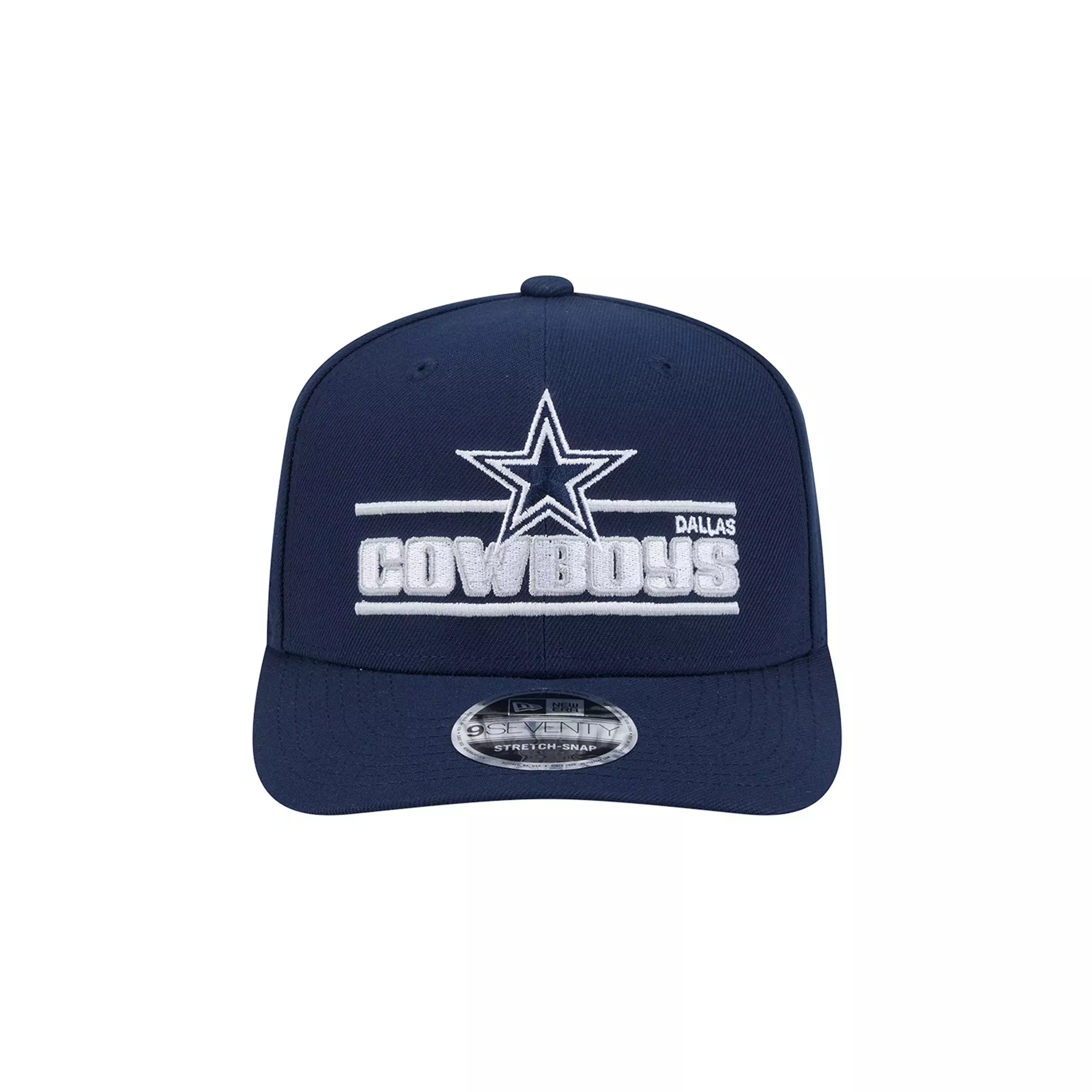 New Era Dallas Cowboys 9SEVENTY Stated Snapback Hat-Navy - NAVY