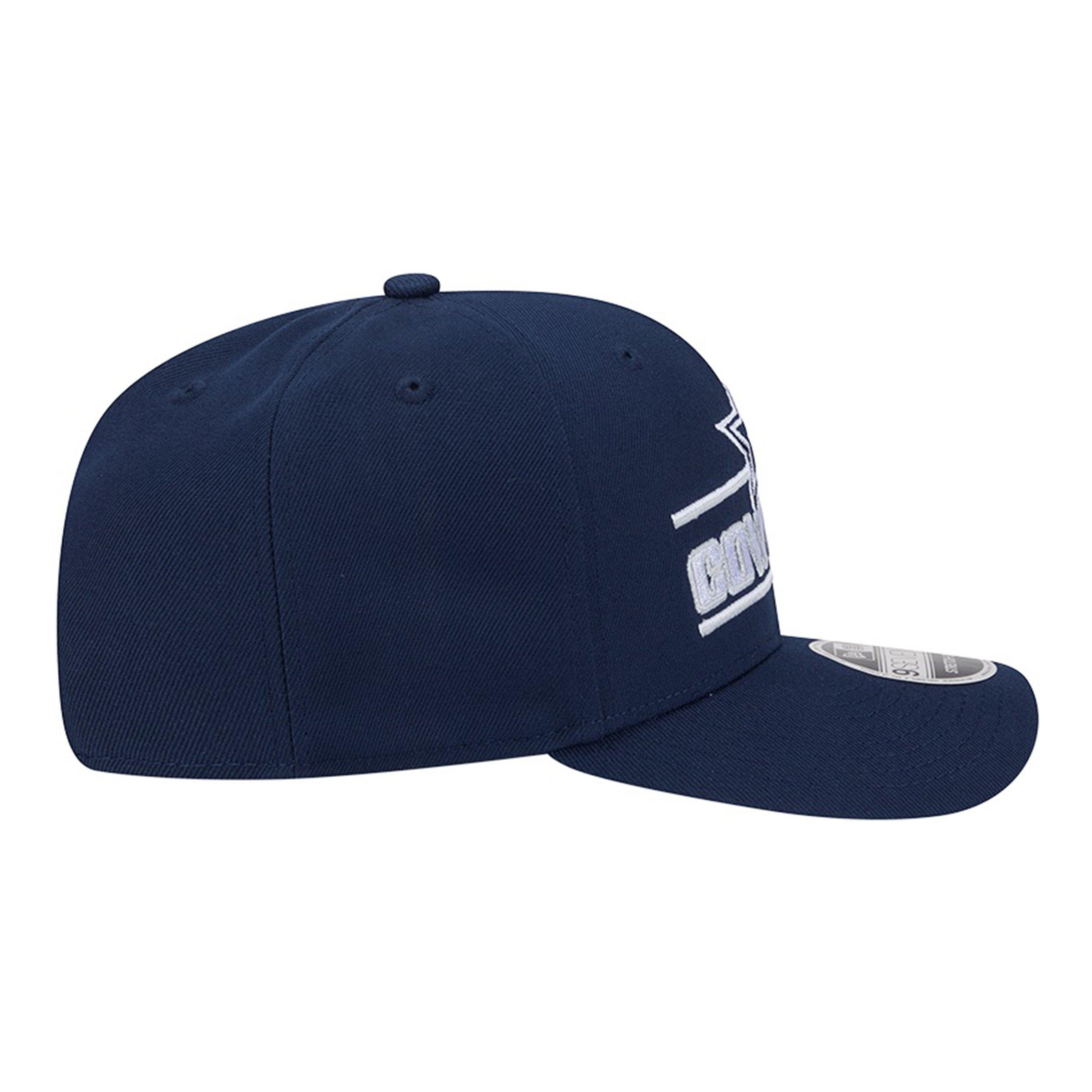 '47 Dallas Cowboys 9SEVENTY Stated Navy Snapback Hat