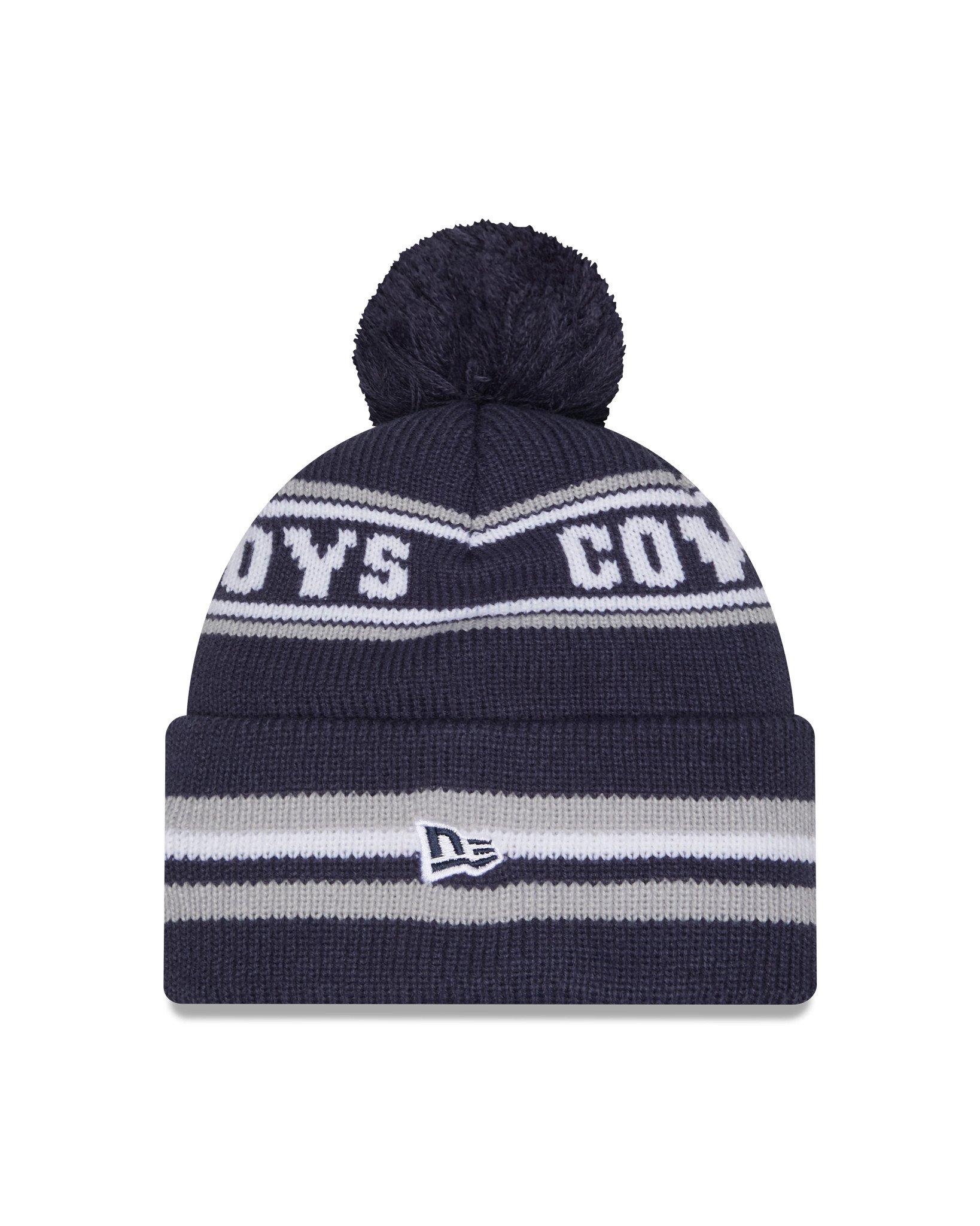 47 Dallas Cowboys Classic Knit Beanie - Navy - NAVY Thumbnail View 3
