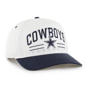 '47 Dallas Cowboys Roscoe Hitch Snapback Hat-White/Navy