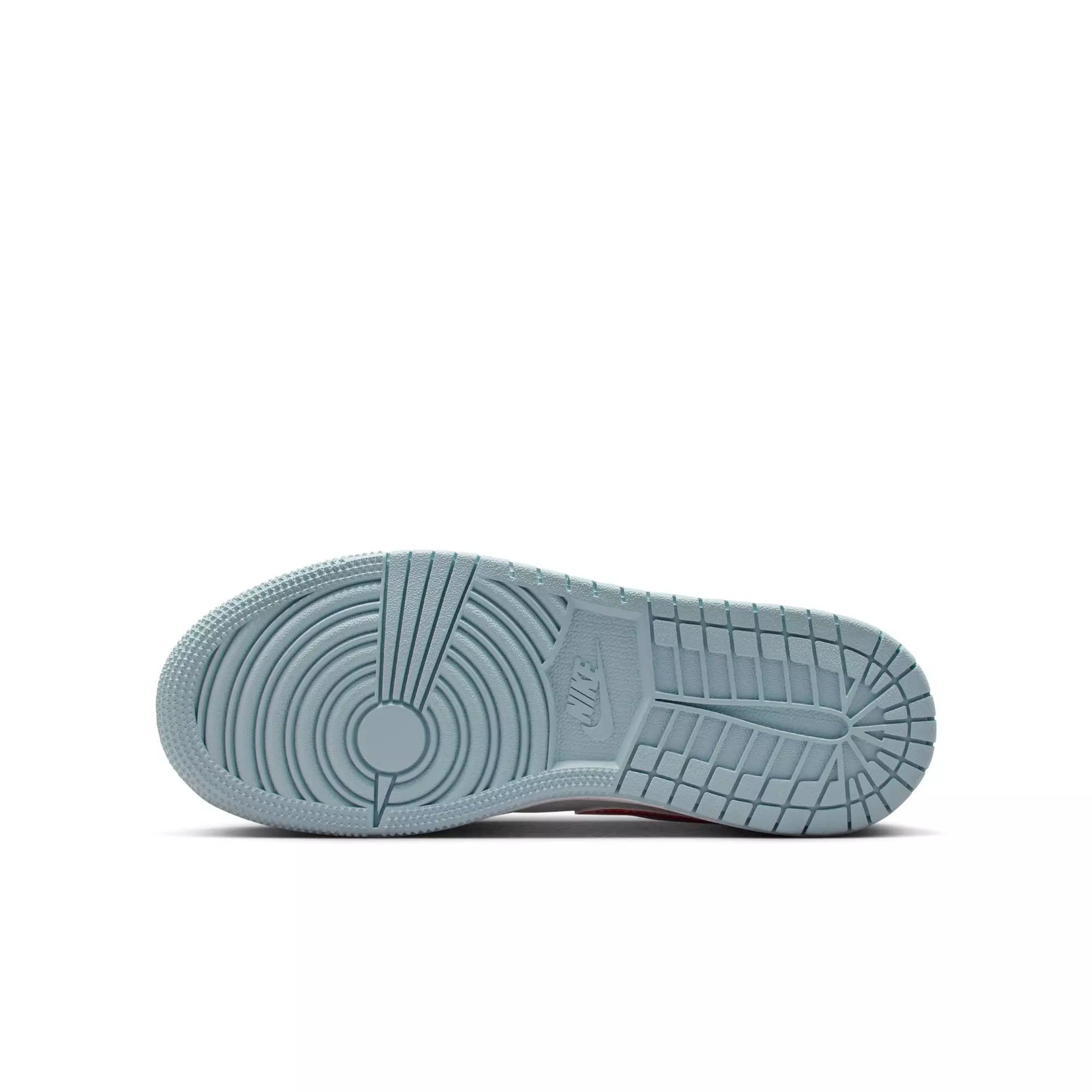 Jordan 1 Low "Ocean Bliss/Atomic Pink/White" Grade School Girls' Shoe - PURPLE/PINK