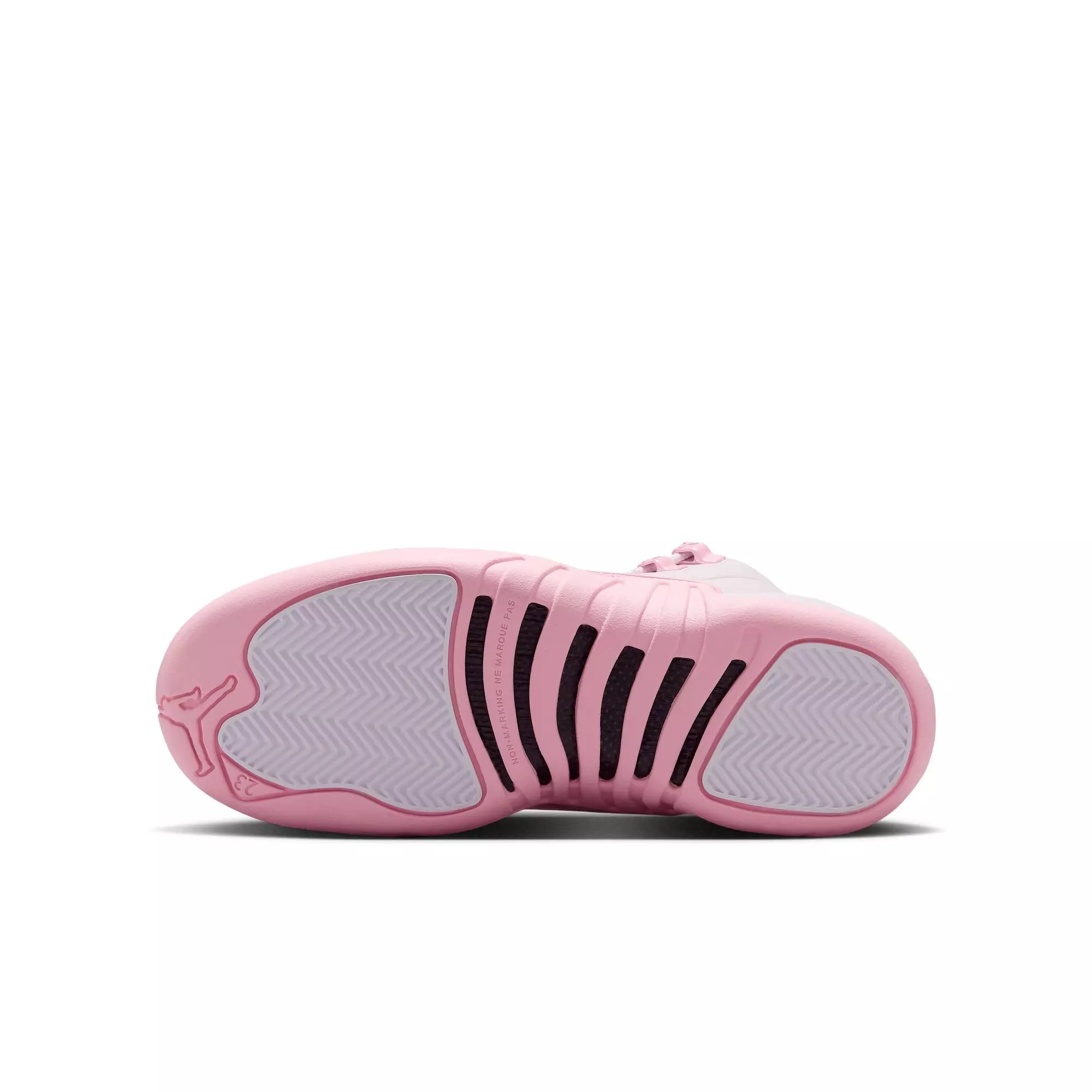 Jordan 12 Retro “Pearl Pink" Grade School Girl's Shoe - PEARL PINK/SOFT PINK