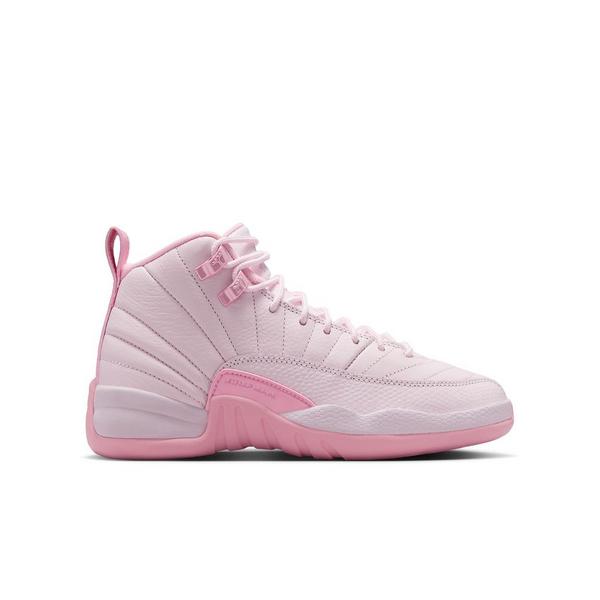 Jordan 12 Retro “Pearl Pink" Grade School Girl's Shoe