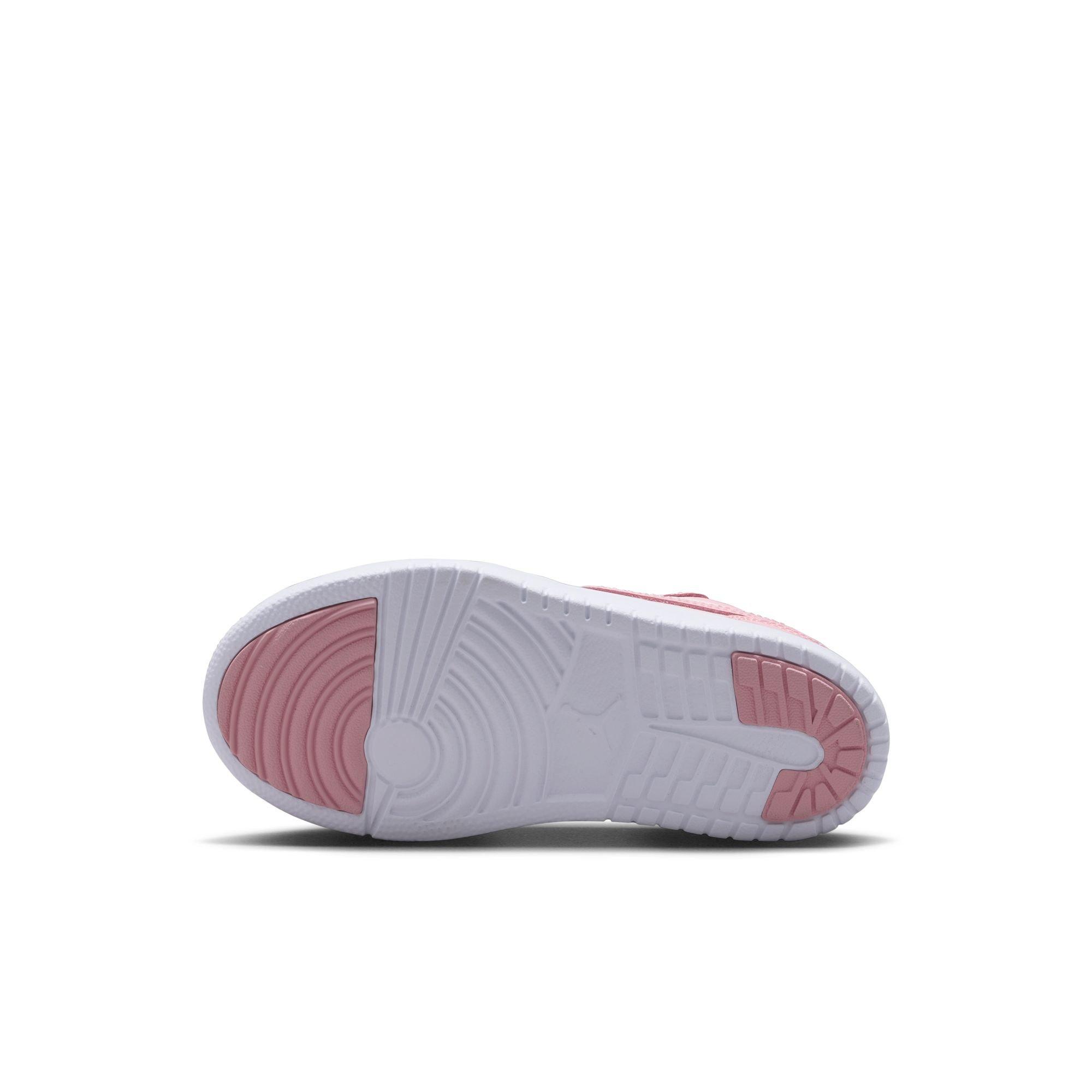 Jordan 1 Low Alt Preschool Girls' "Med Soft Pink/Pearl Pink/White" Shoe