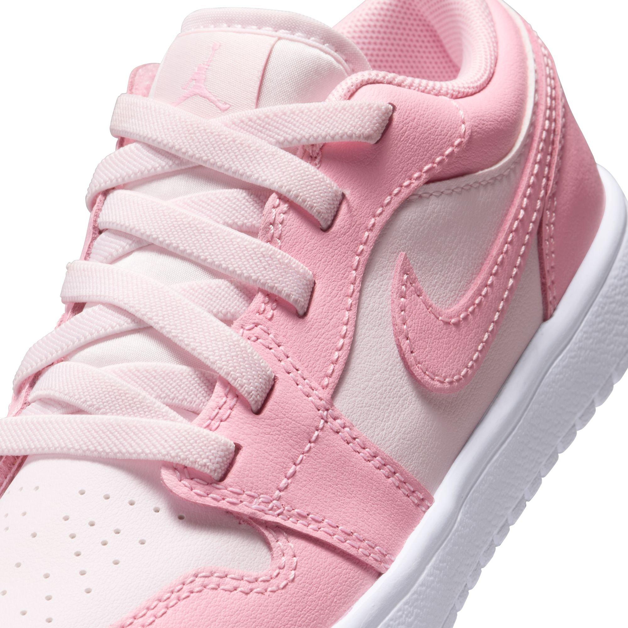 Jordan 1 Low Alt Preschool Girls' "Med Soft Pink/Pearl Pink/White" Shoe